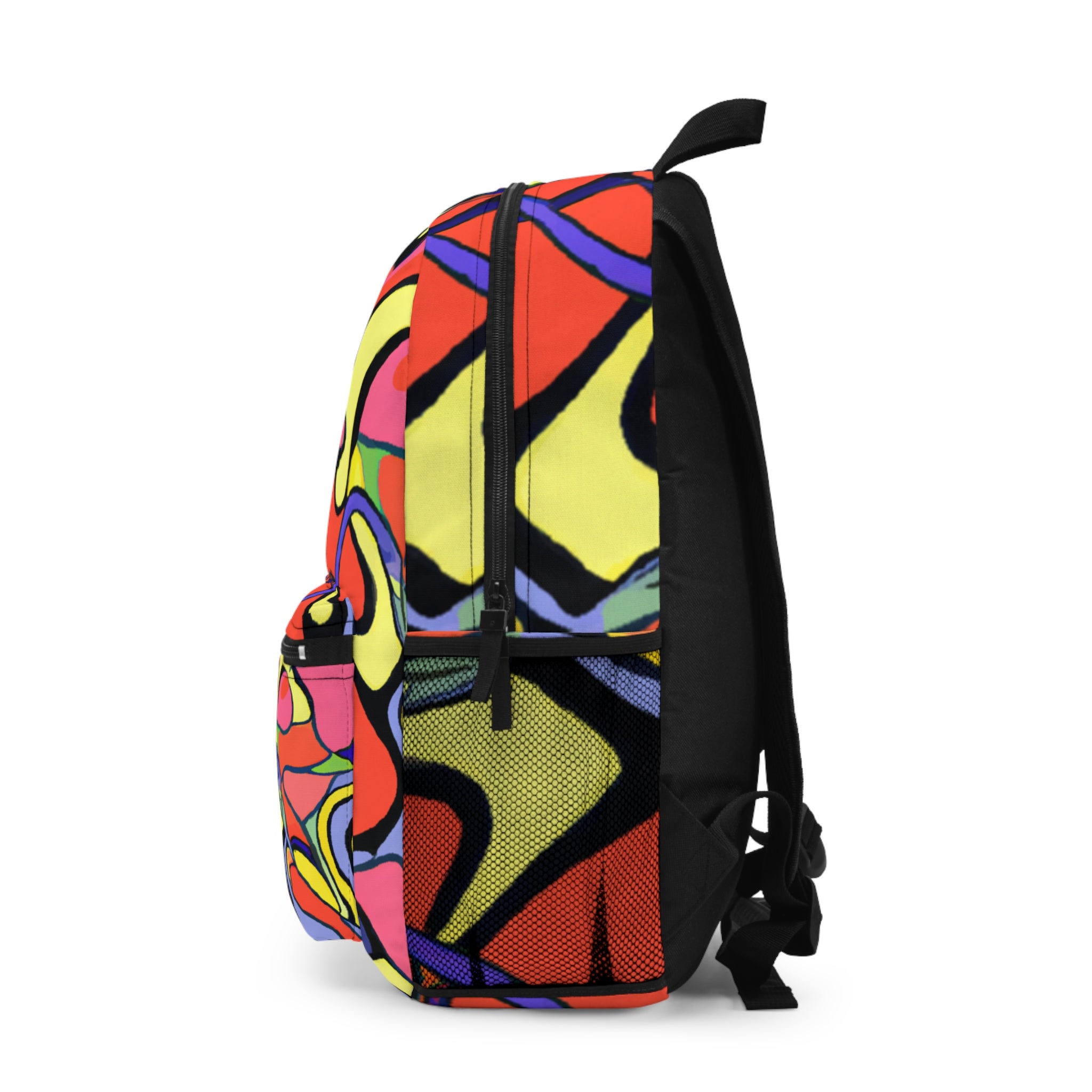 "Rainbow Revival Retro & Pop Art Emporium" - Backpack