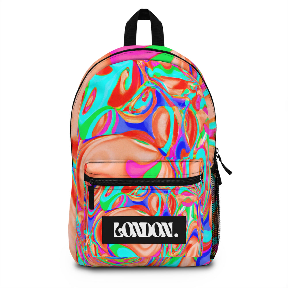 "Groovy Rainbow Revival" - Backpack