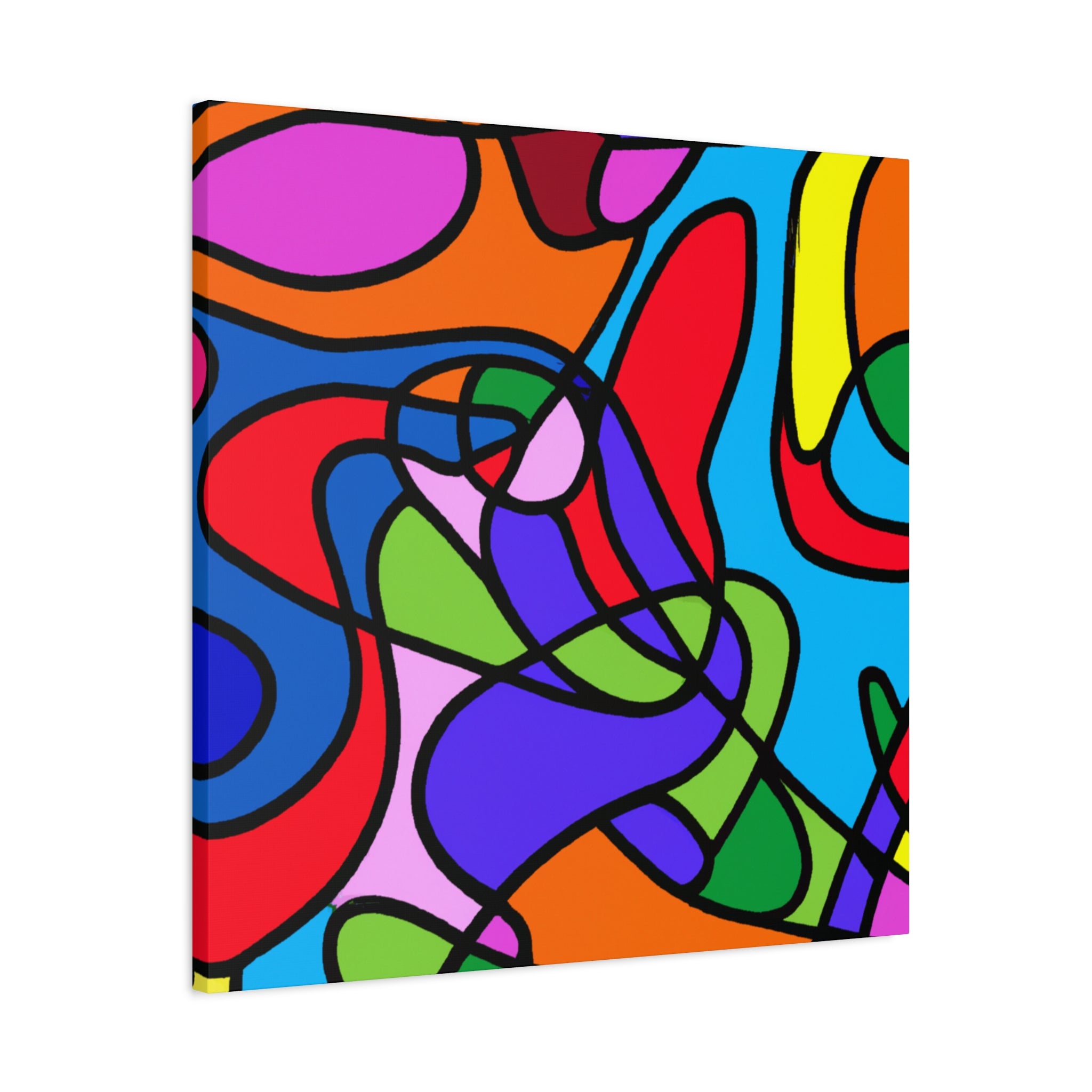 Groovy Kaleidoscope - Canvas