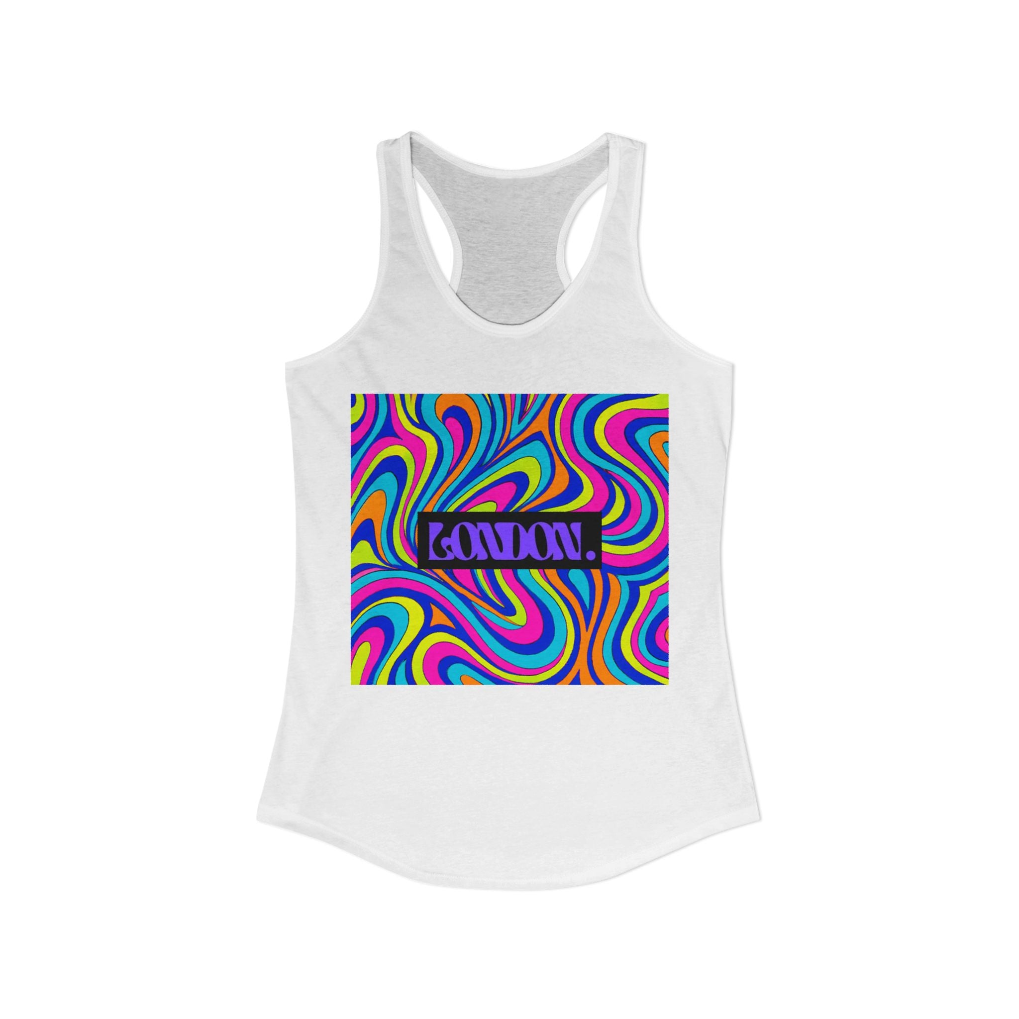 "Jasper Kaledioscope" - Racerback Tank Top