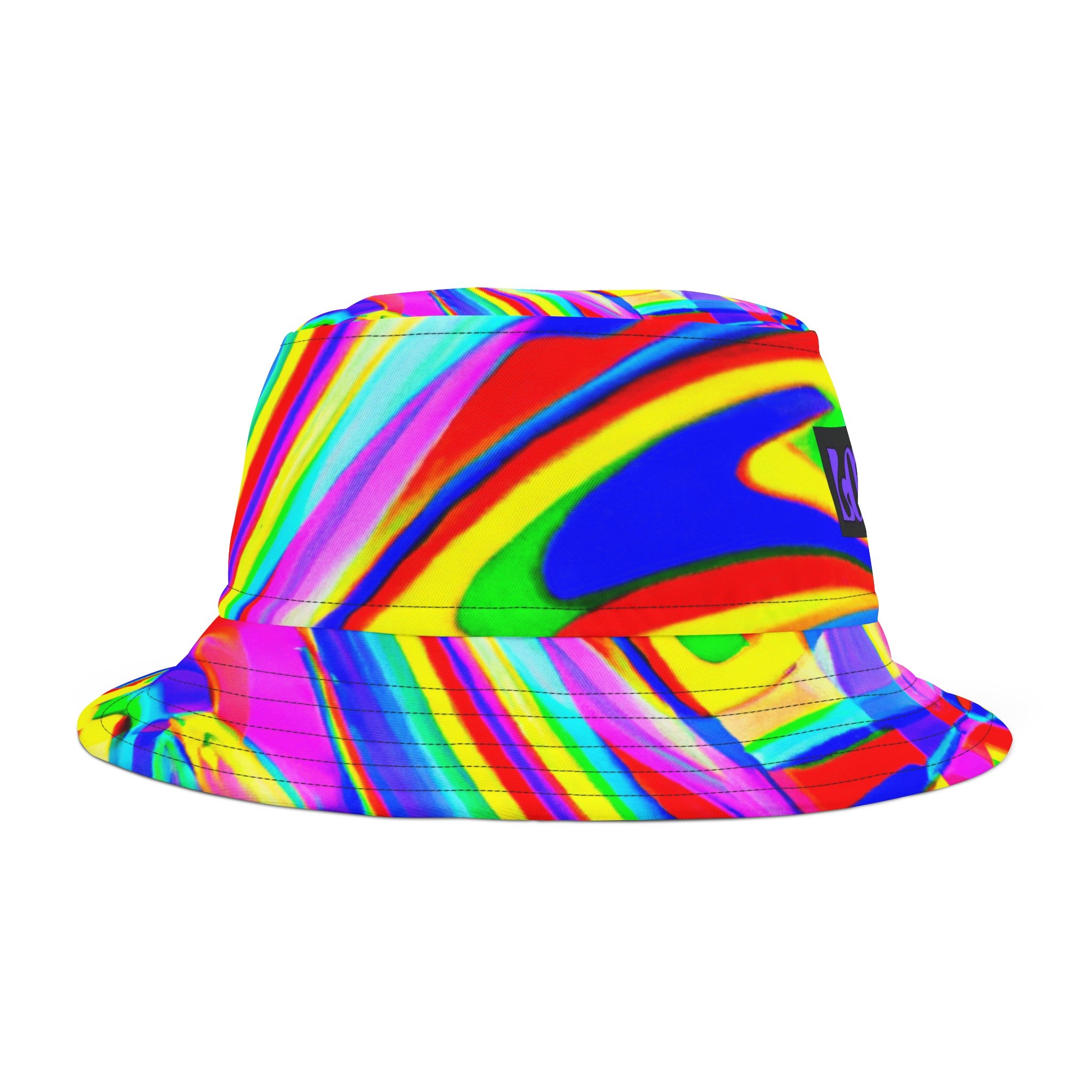 "Groovy Hue Mirage" - Bucket Hat