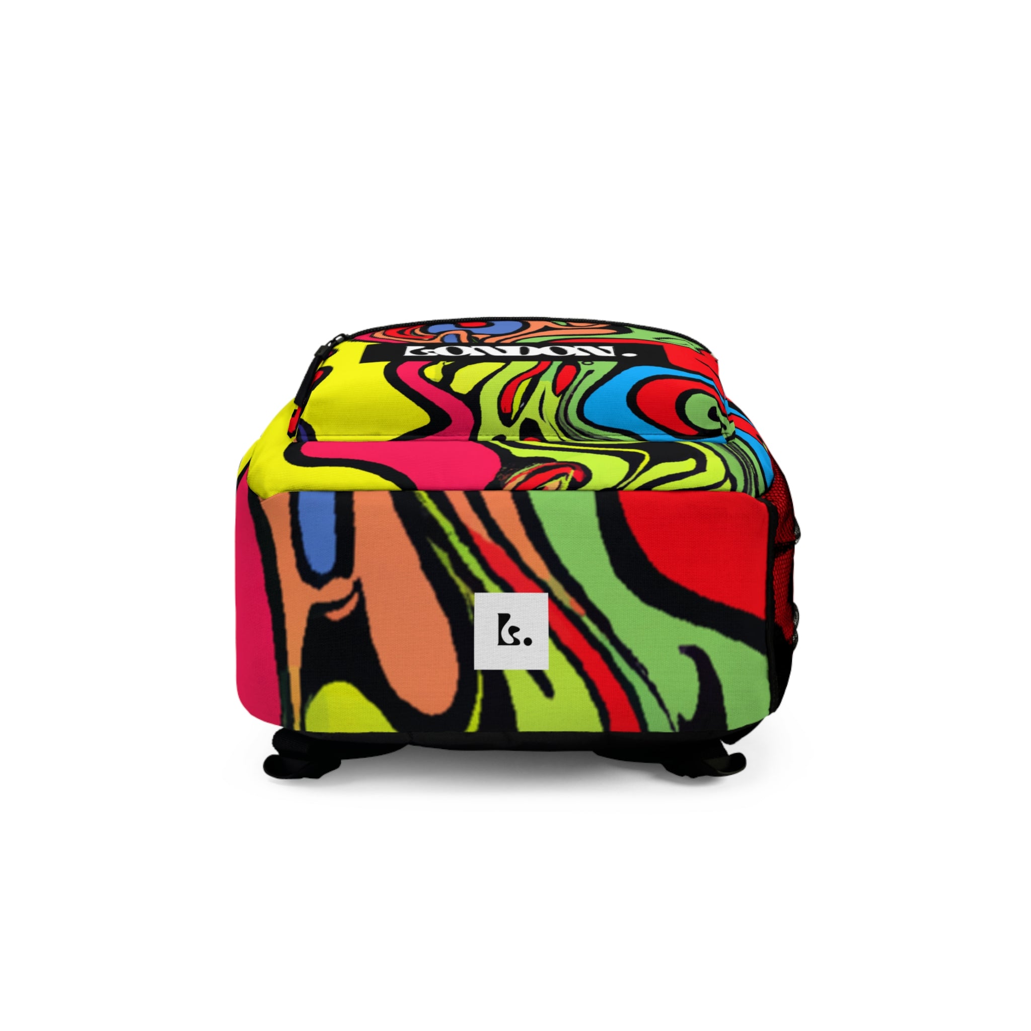 "Kaleidoscope Groove Emporium" - Backpack