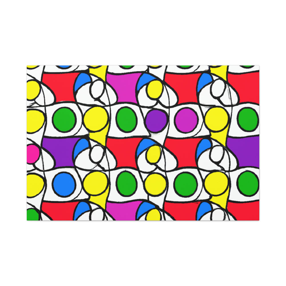 Groovy Kaleidoscope - Canvas