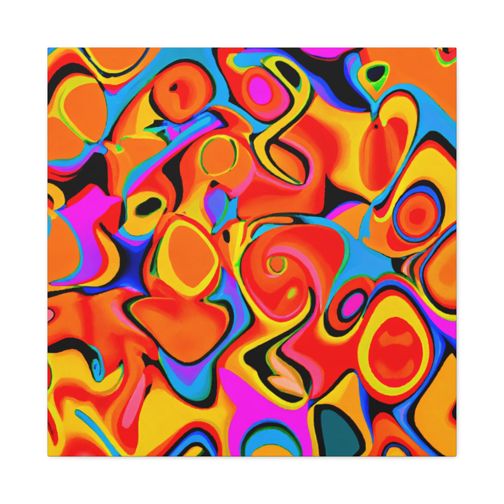 Groovy Kaleidoscope - Canvas