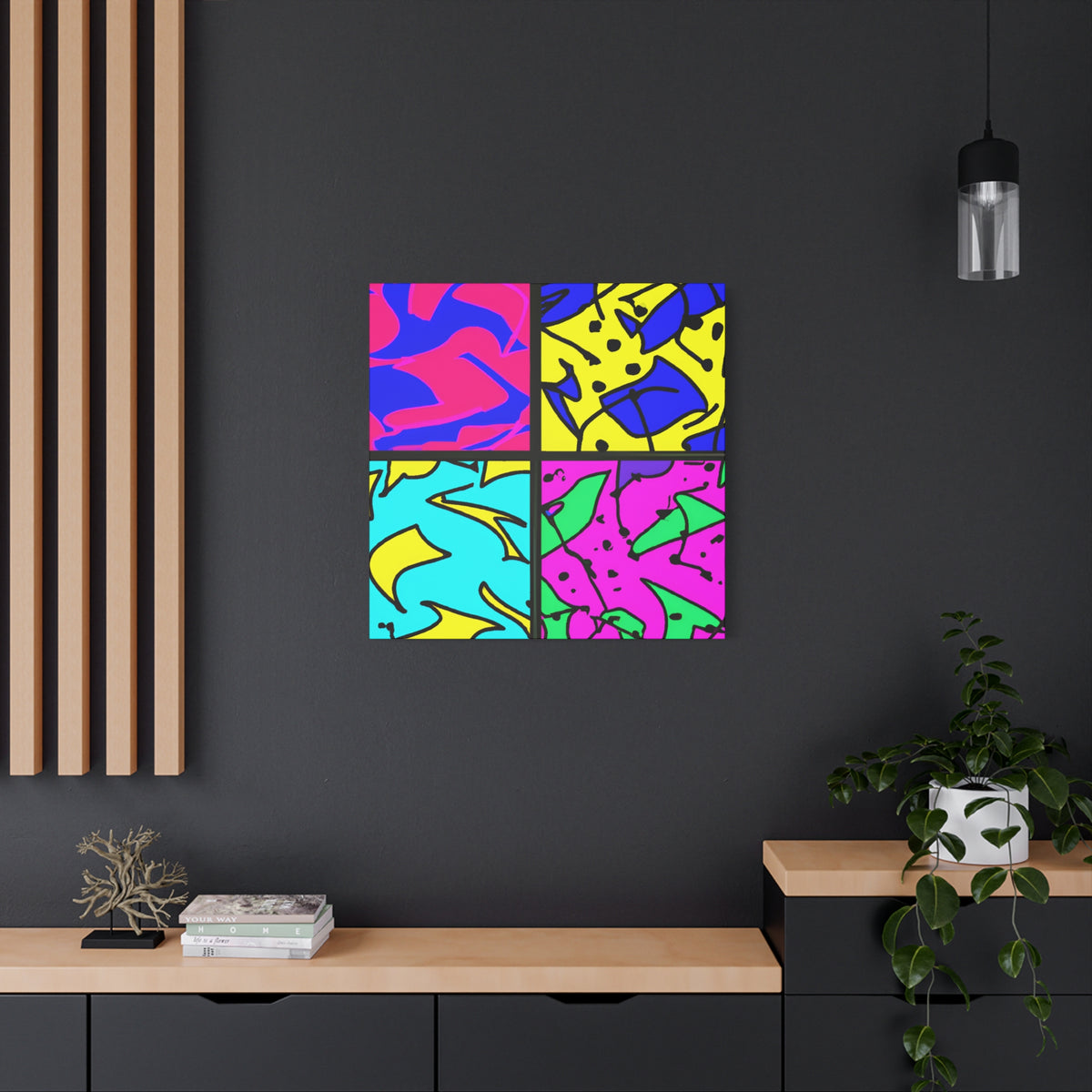 "Groovy Andy" - Canvas