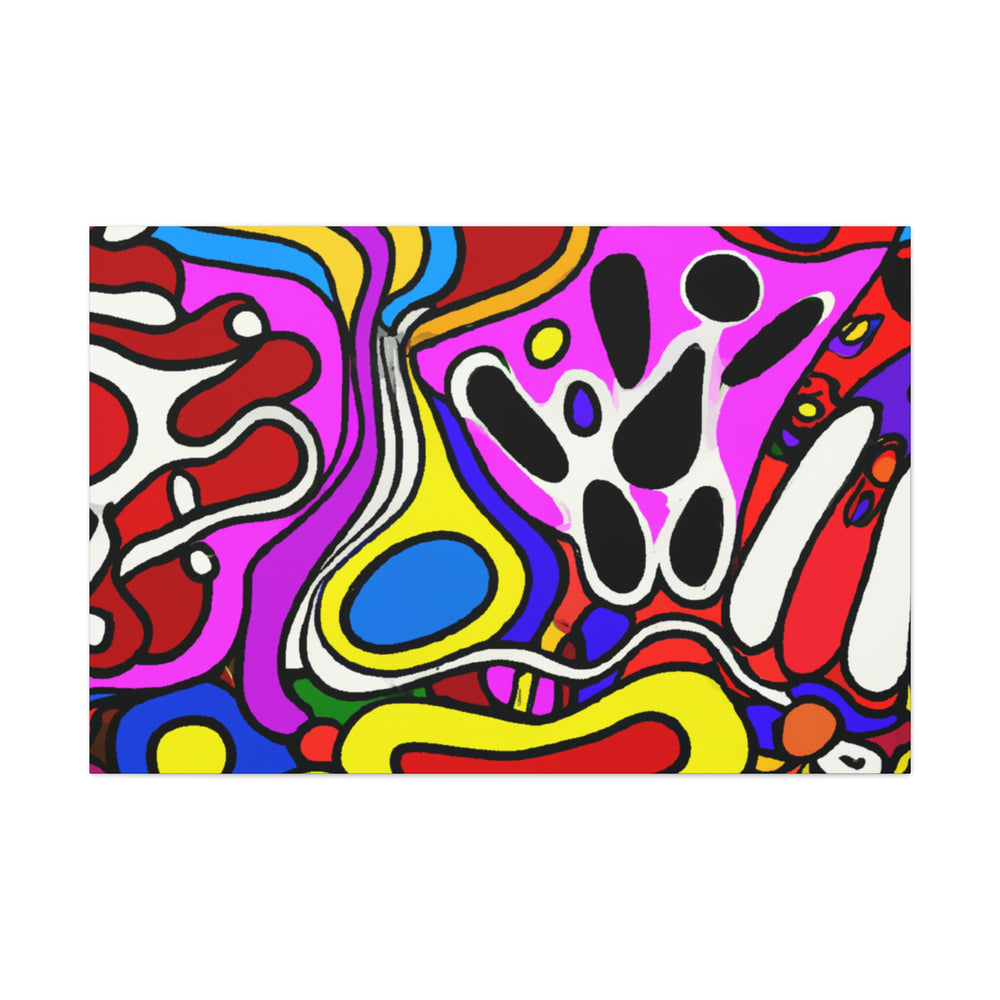 Groovy Aura - Canvas
