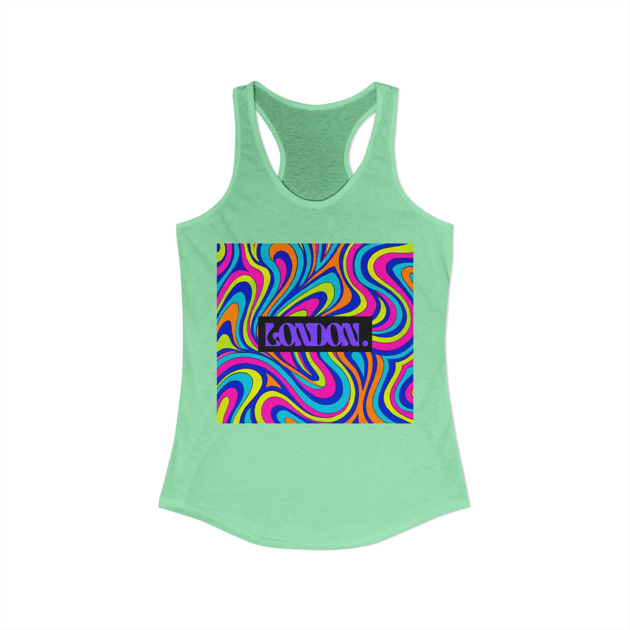 "Jasper Kaledioscope" - Racerback Tank Top