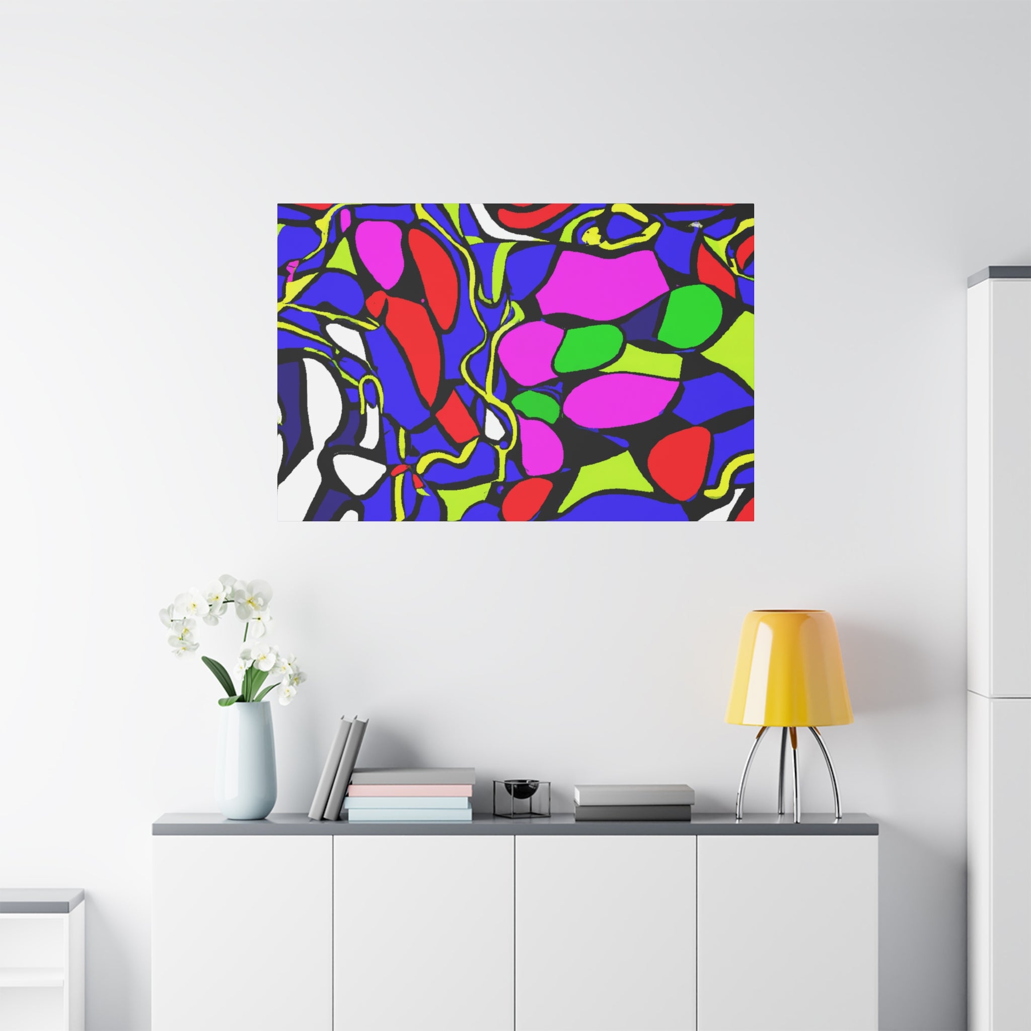 Groovy Kaleidoscope - Canvas