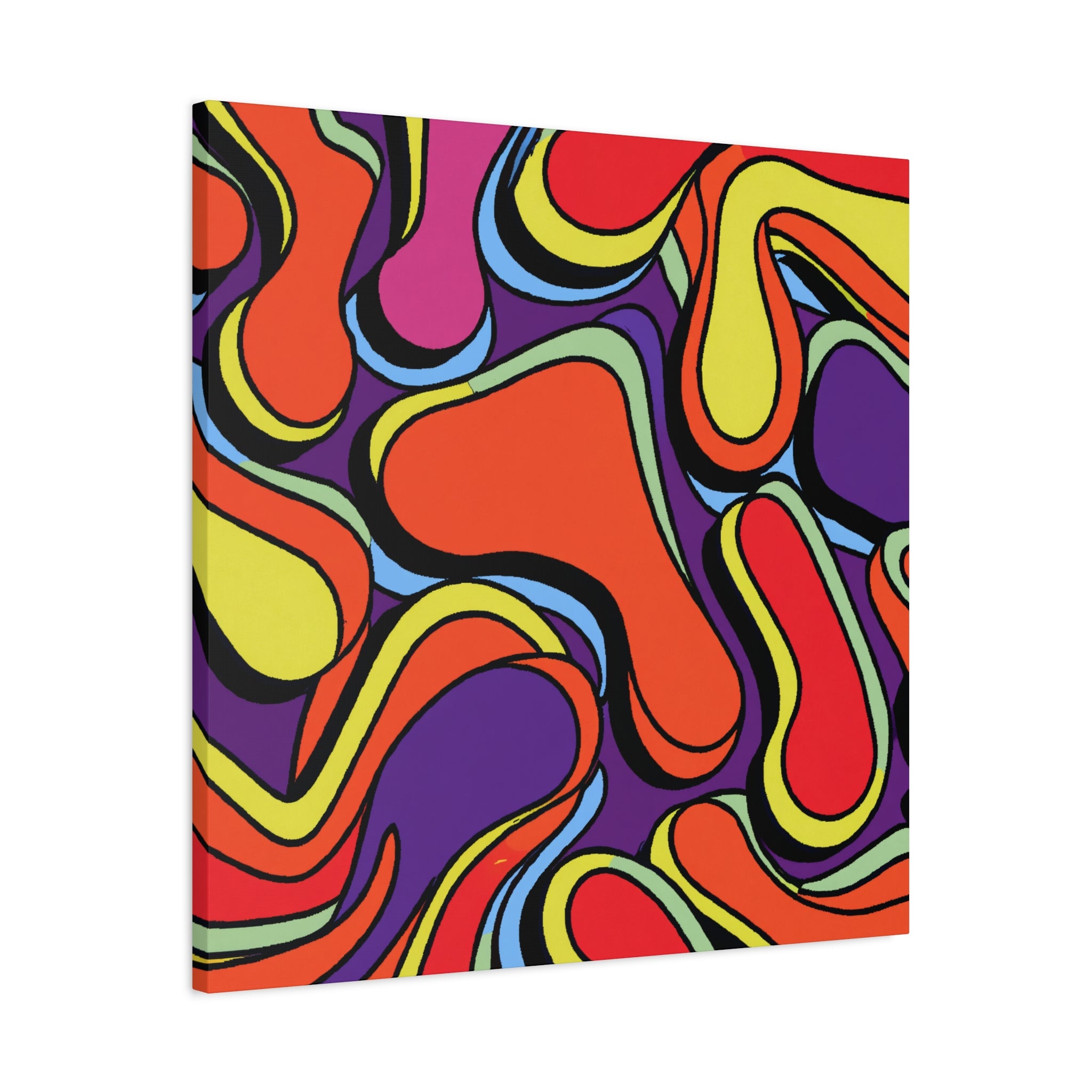 Groovy Kaleidoscope - Canvas