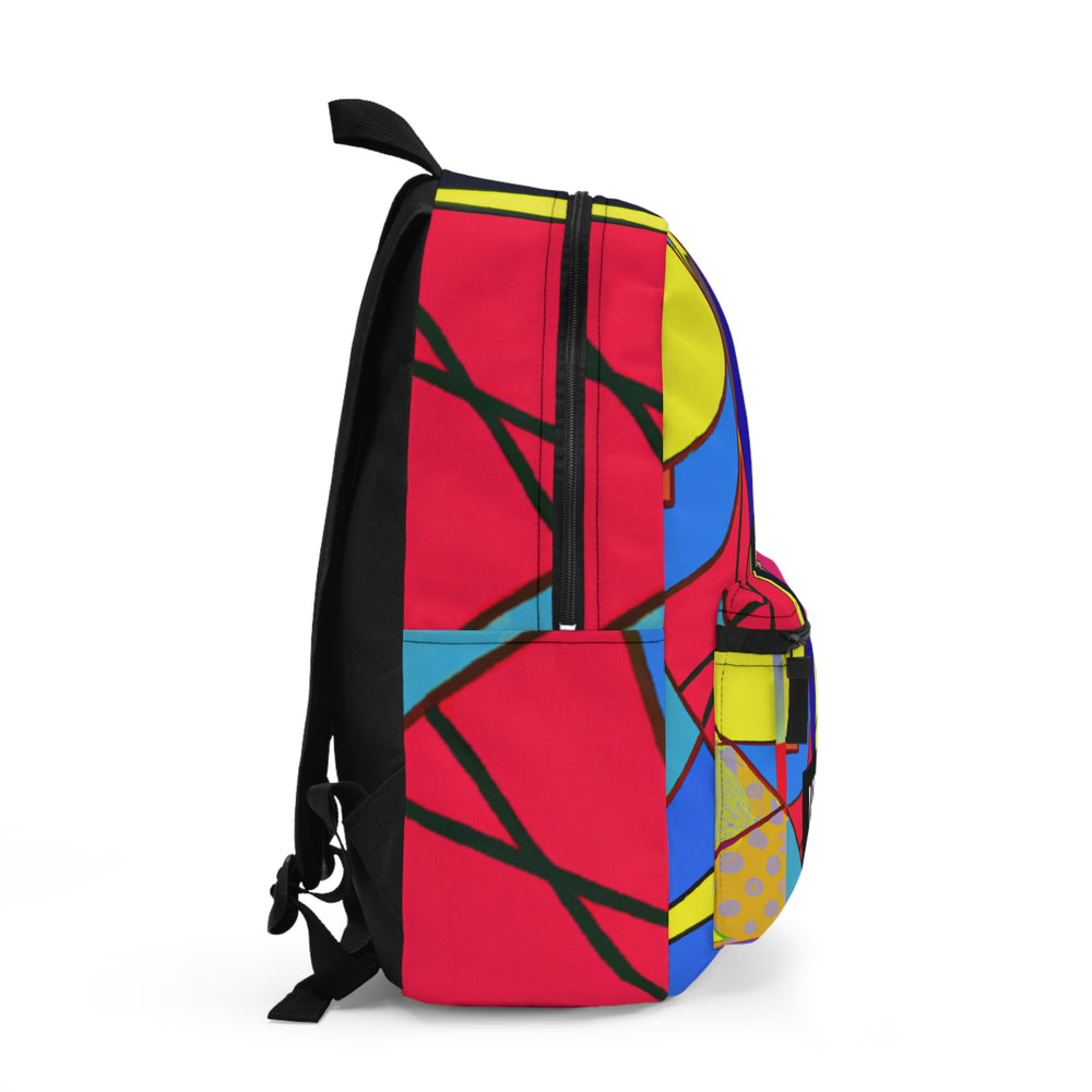 "Hippie Harmony: A Splash of Psychedelic" - Backpack