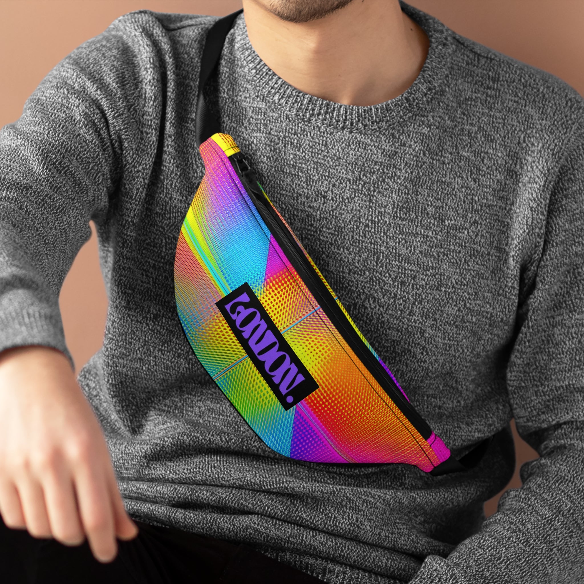 "Velvet Spectrum Groove" - Fanny Pack