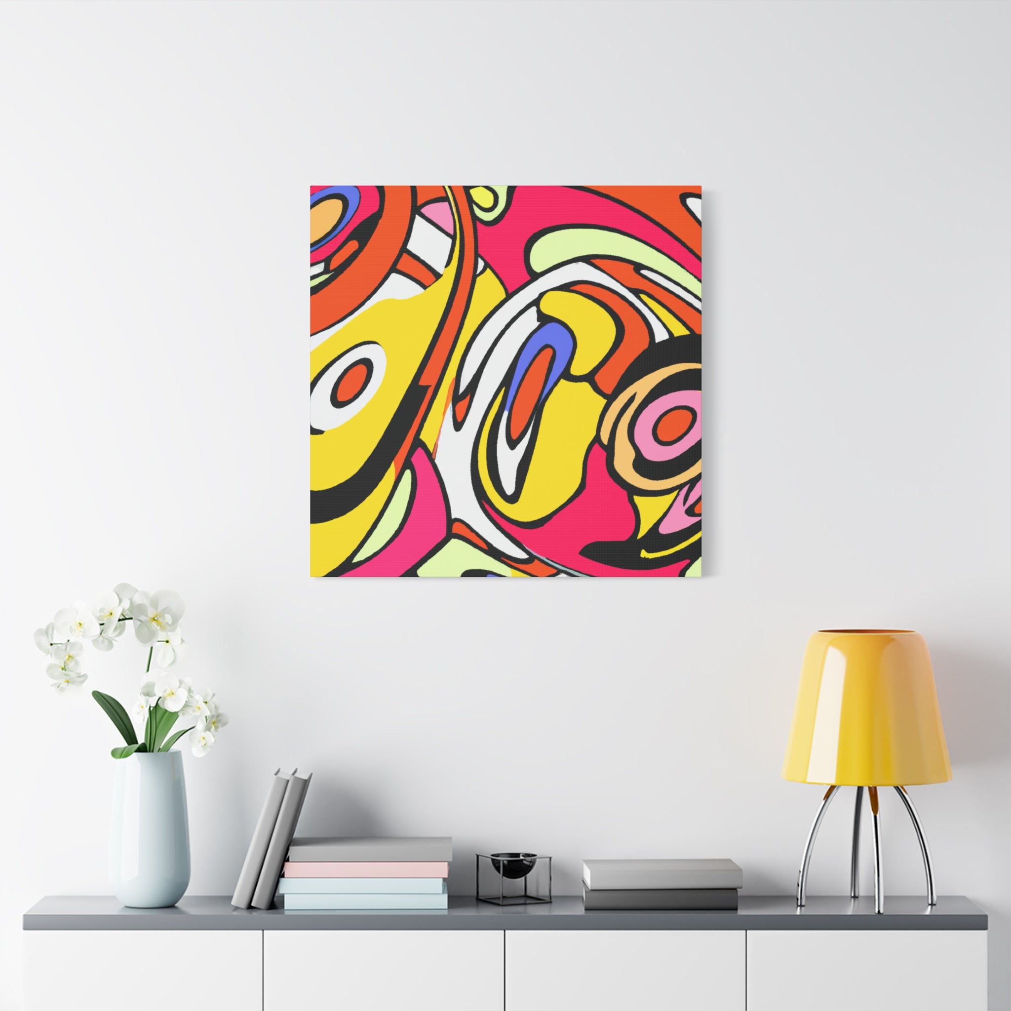 Groovy Kaleidoscope - Canvas