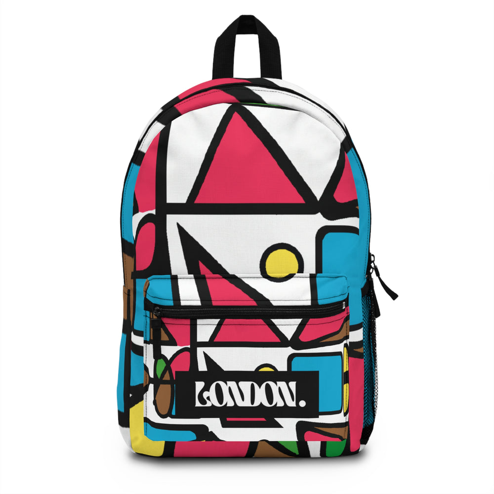 "Tangerine Groove Vortex" - Backpack