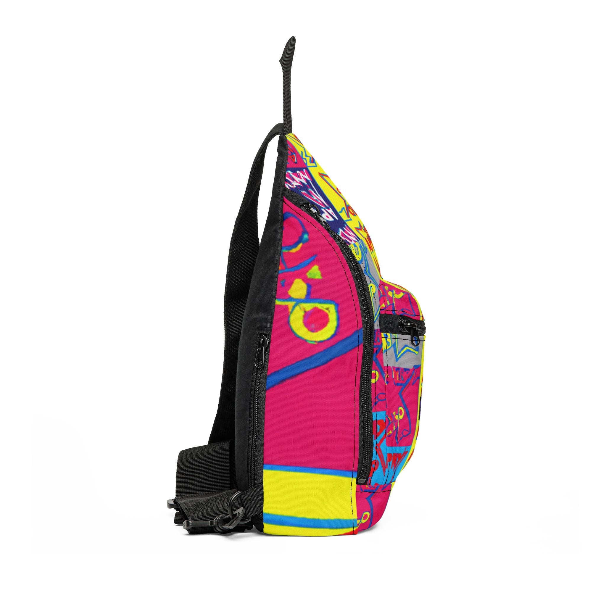 "Groovy Spectrum Delights" - Sling Bag