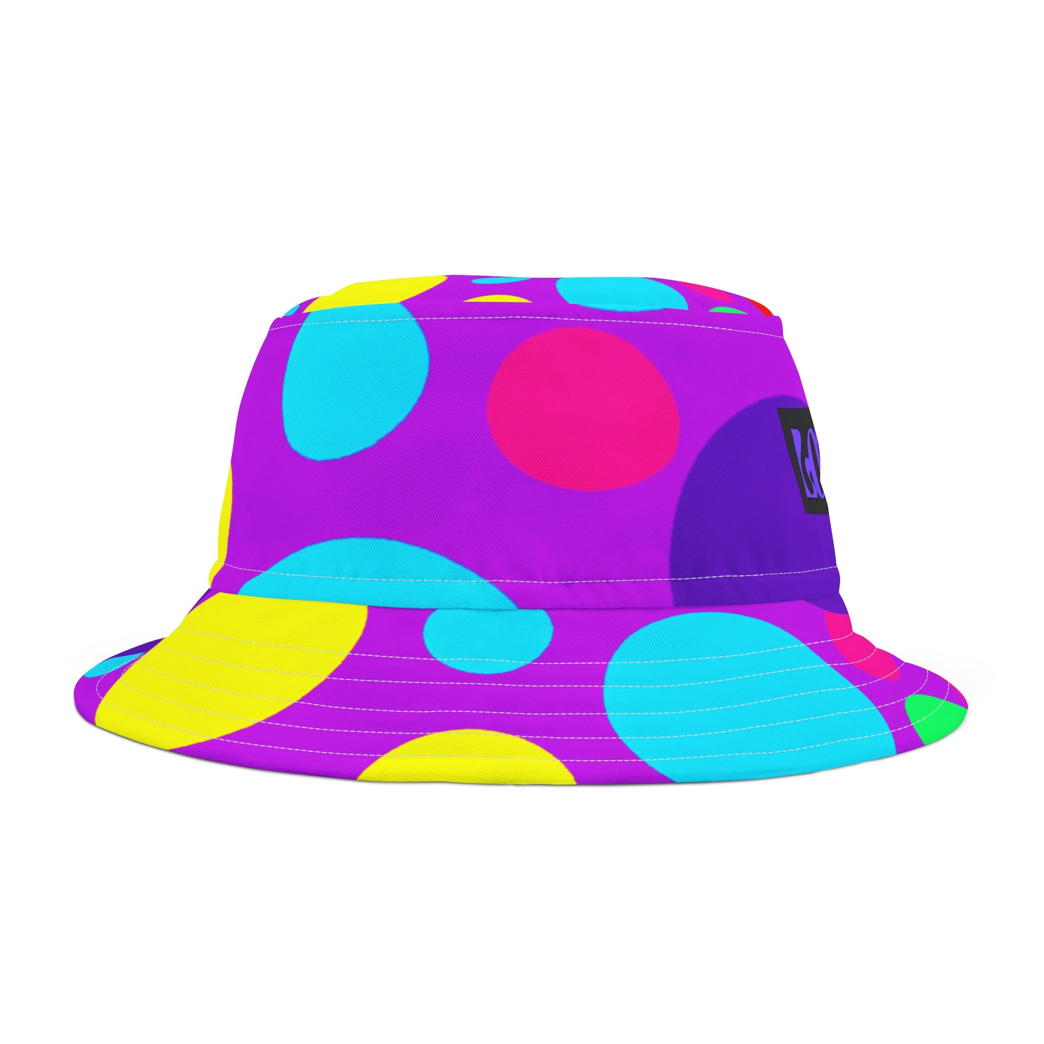 "Shimmering Marley Kaleidoscope" - Bucket Hat