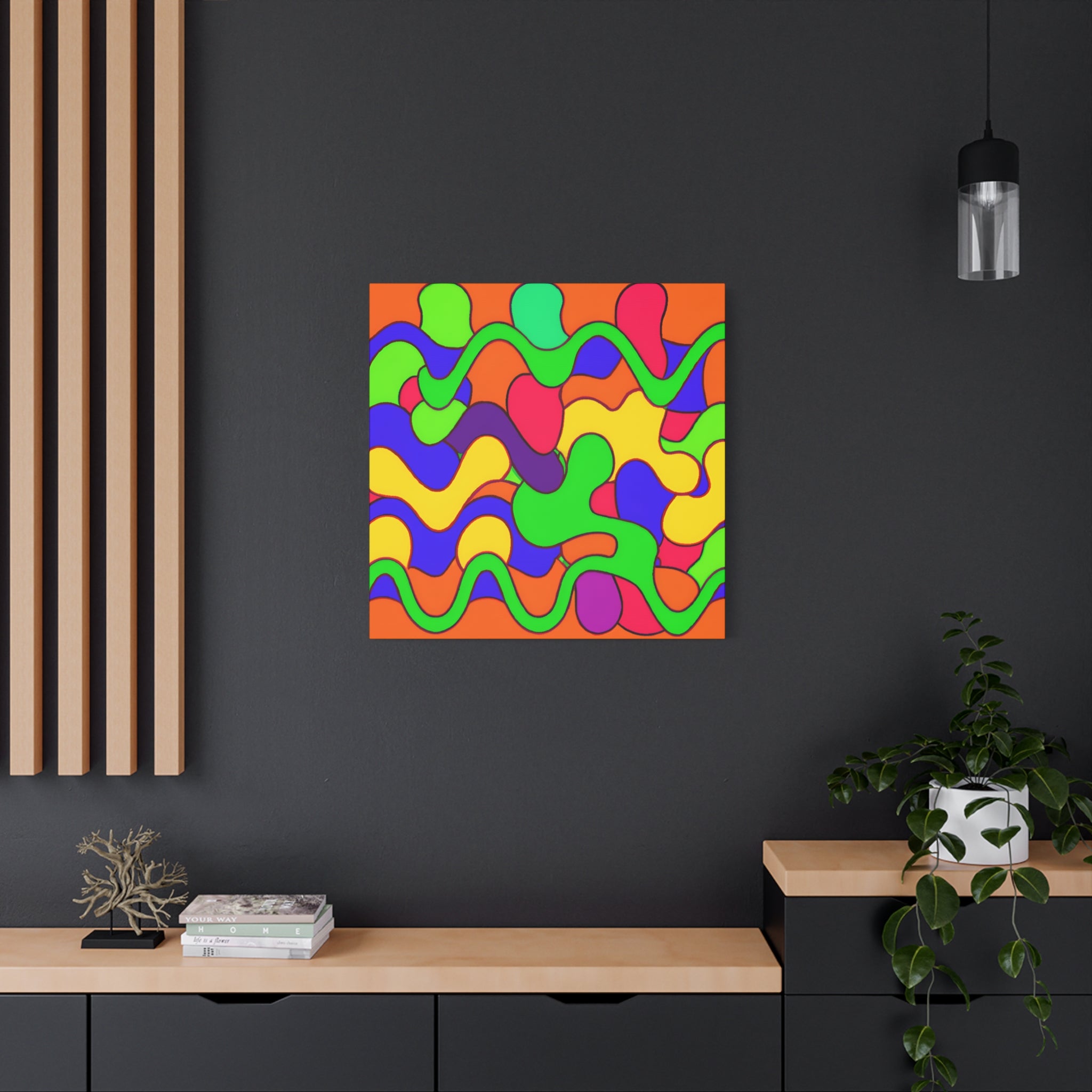 Starflower Groovy - Canvas
