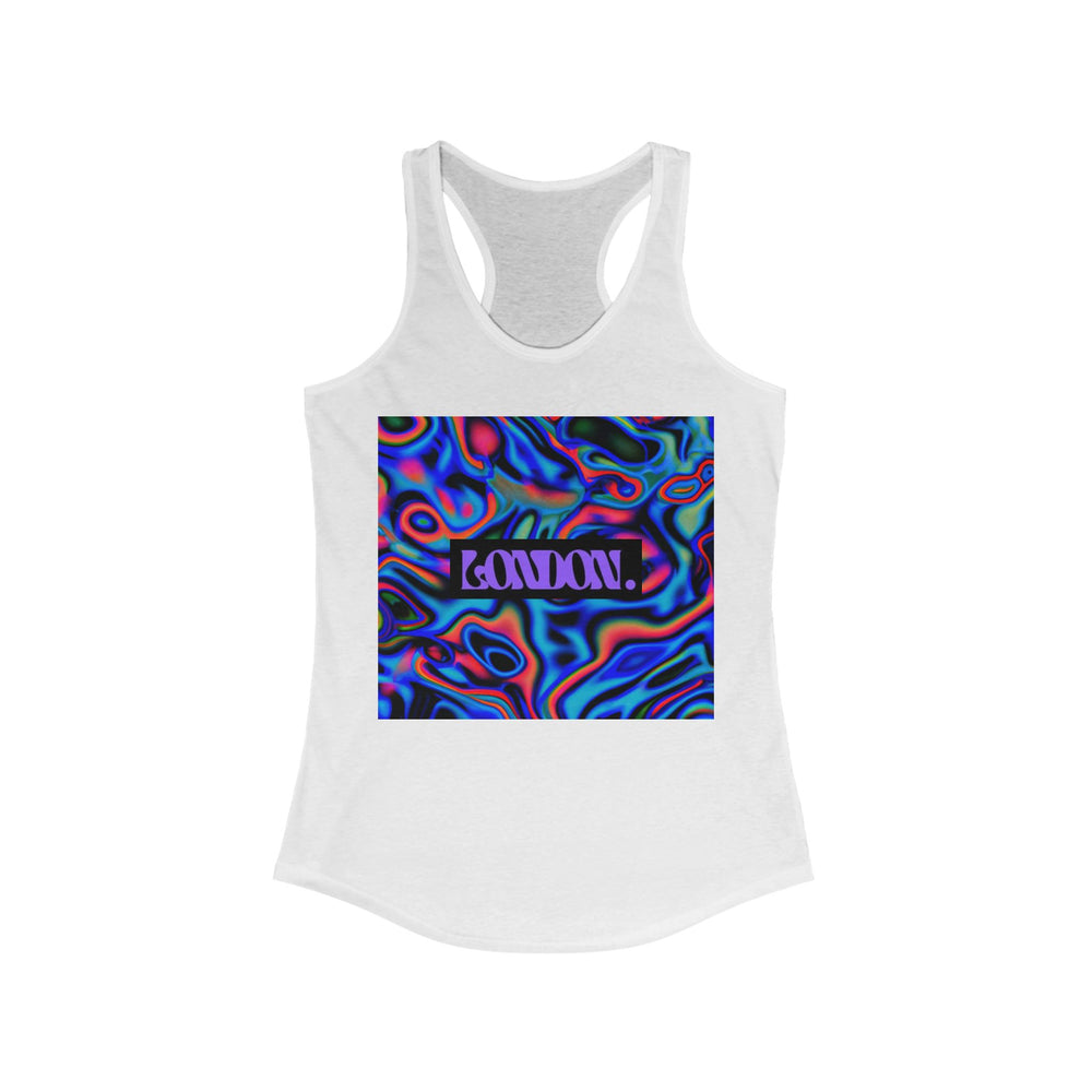 "Flower Power Vision" - Racerback Tank Top