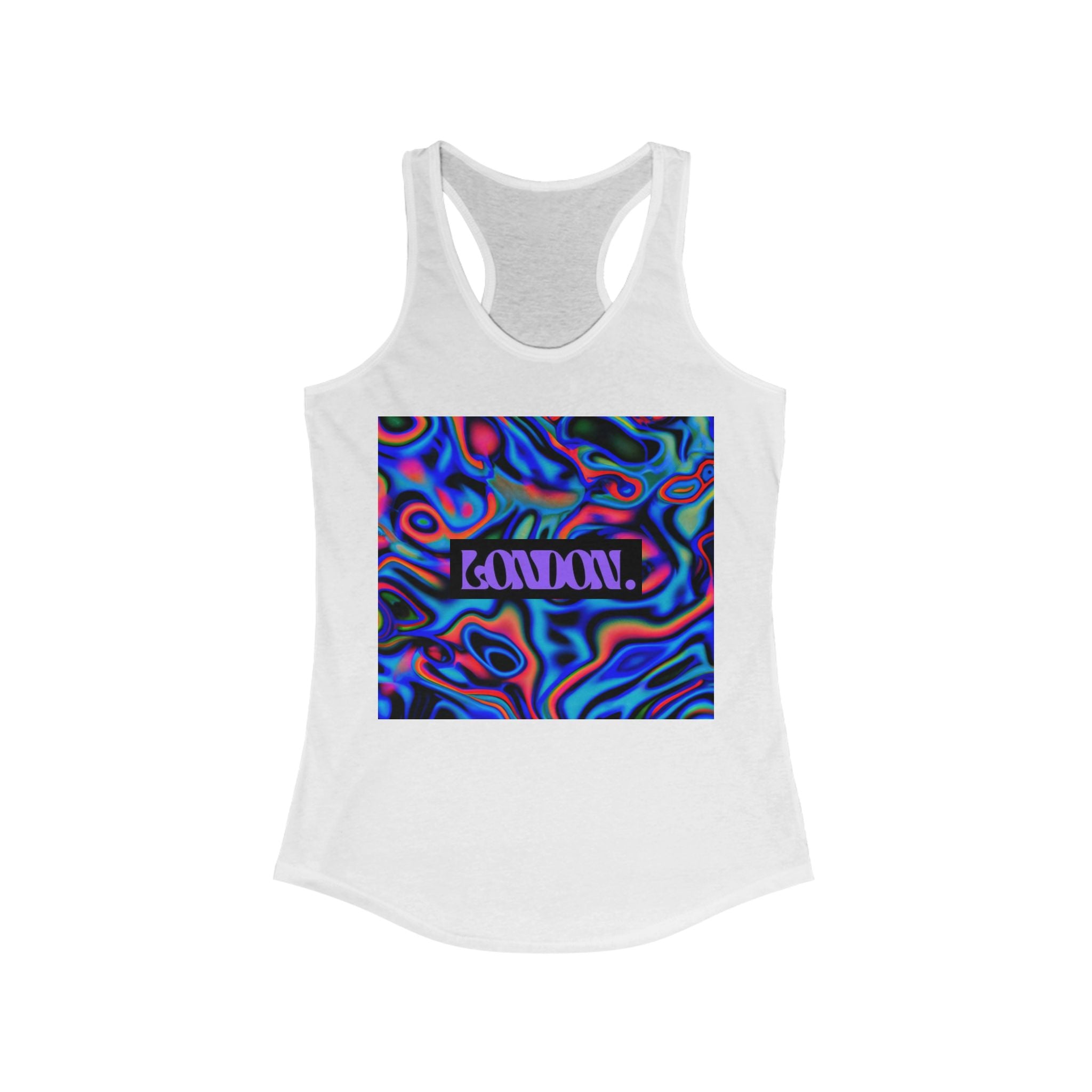 "Flower Power Vision" - Racerback Tank Top