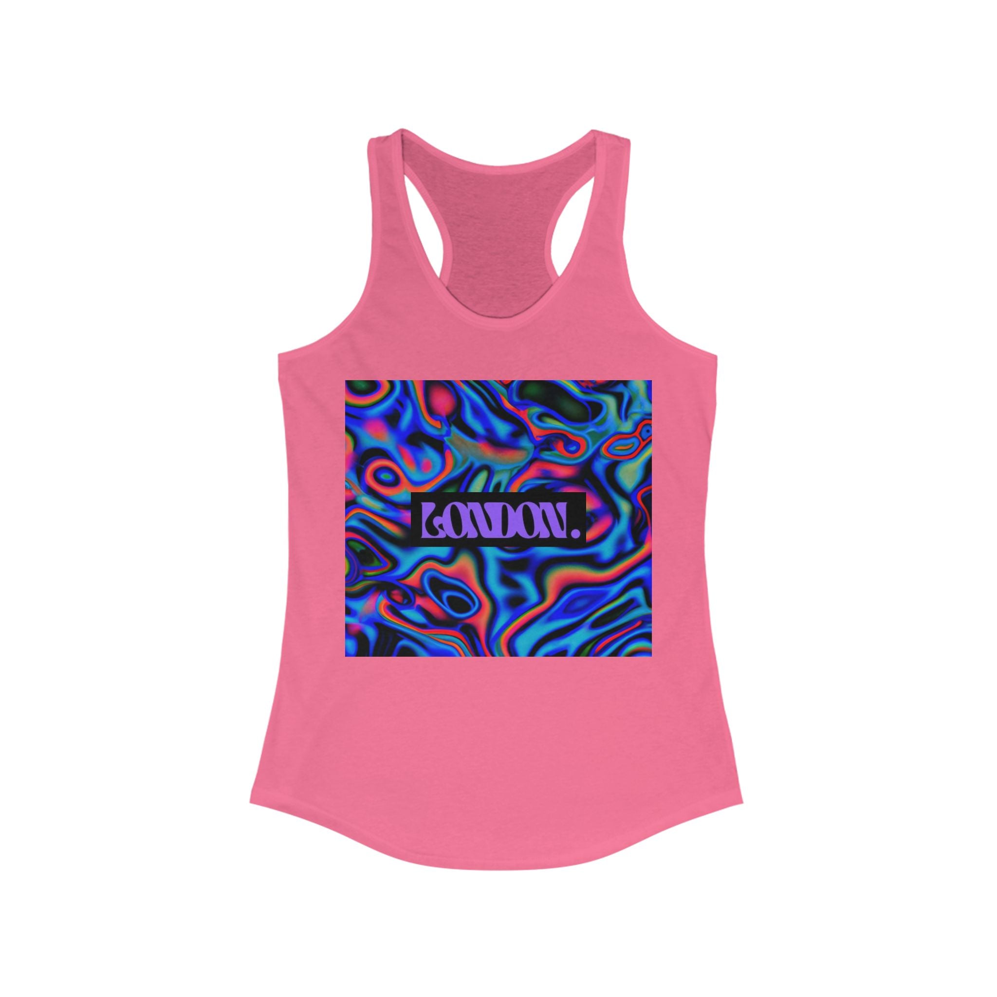"Flower Power Vision" - Racerback Tank Top