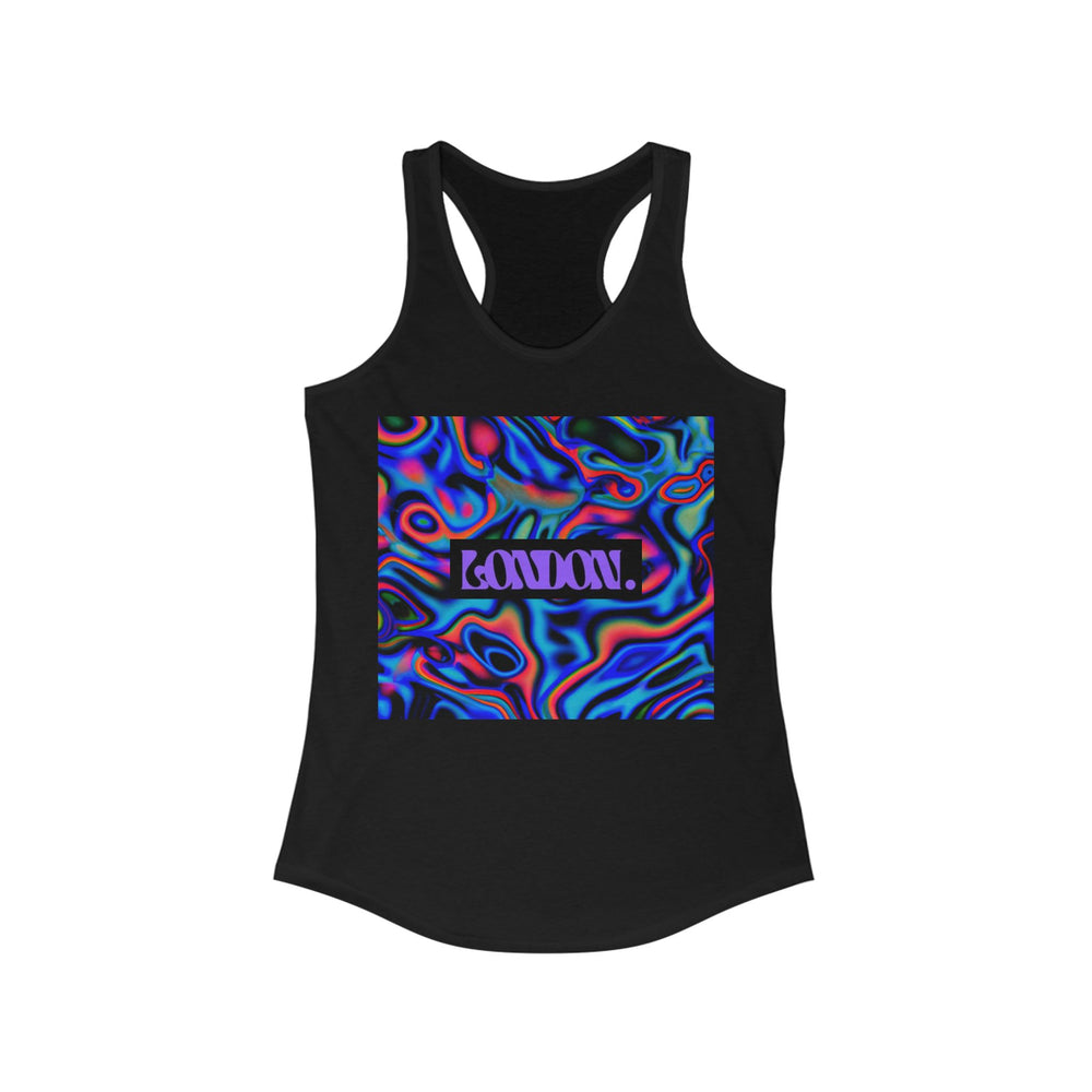 "Flower Power Vision" - Racerback Tank Top