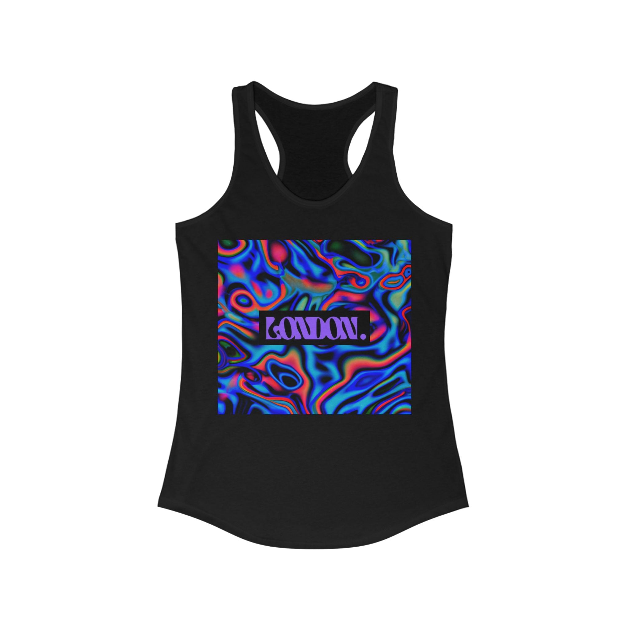 "Flower Power Vision" - Racerback Tank Top