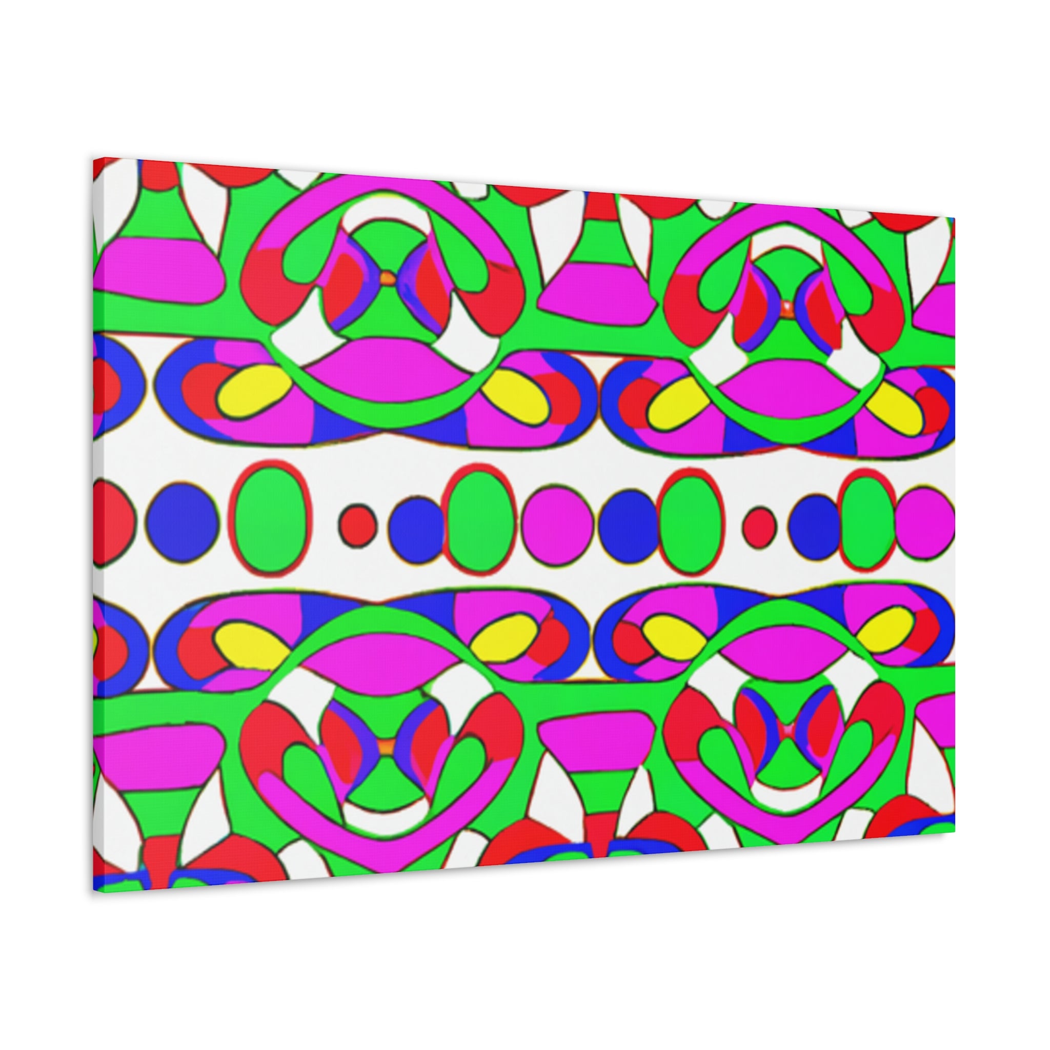 Groovy Kaleidoscope - Canvas