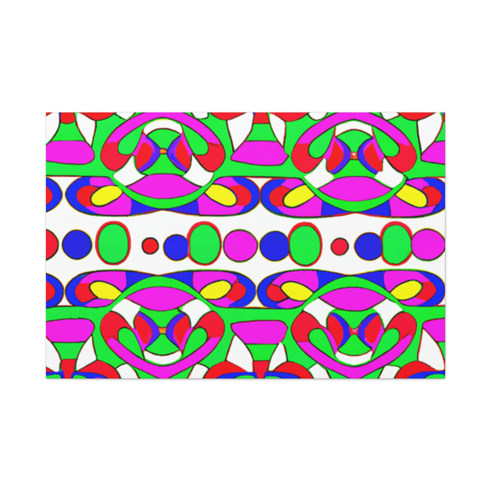 Groovy Kaleidoscope - Canvas