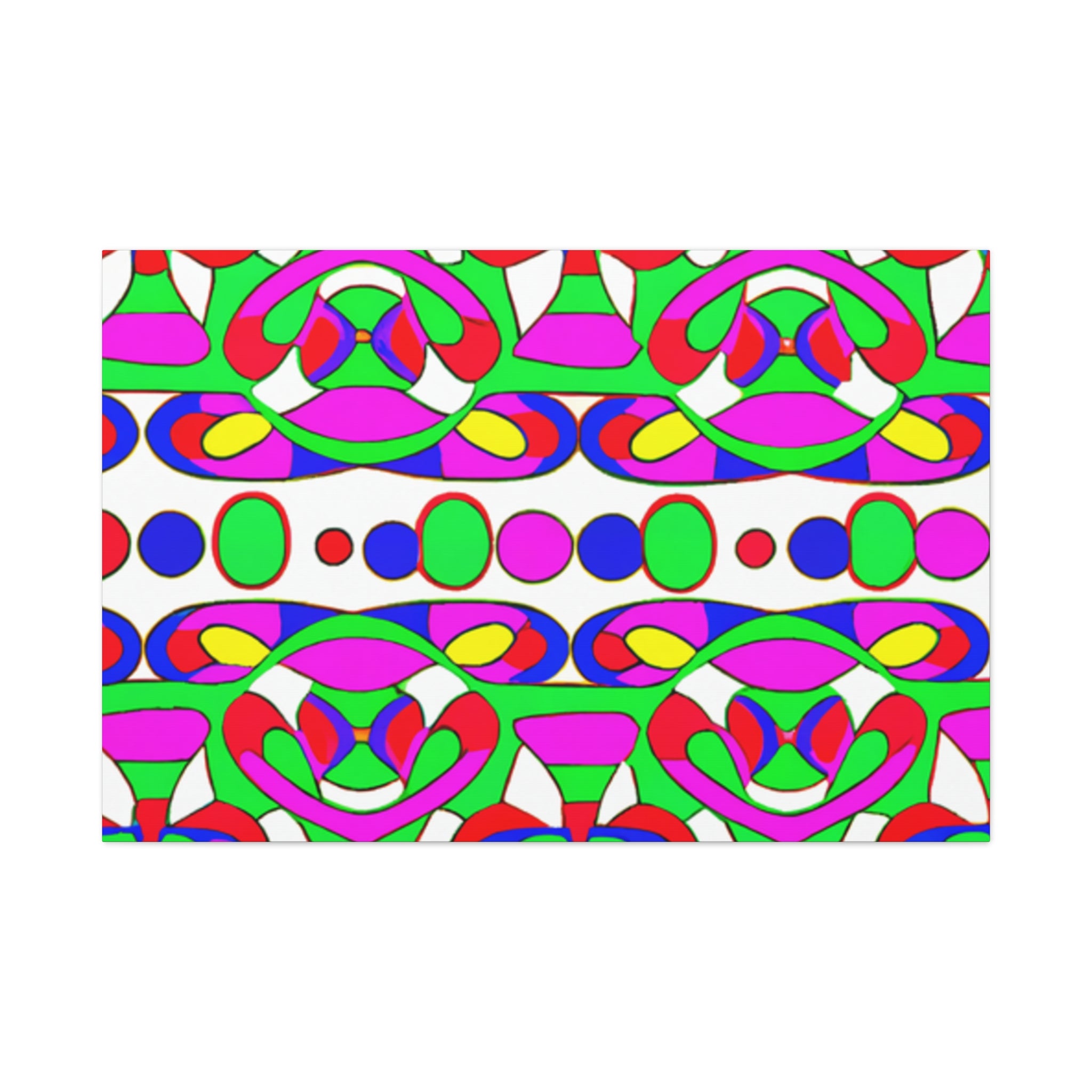 Groovy Kaleidoscope - Canvas