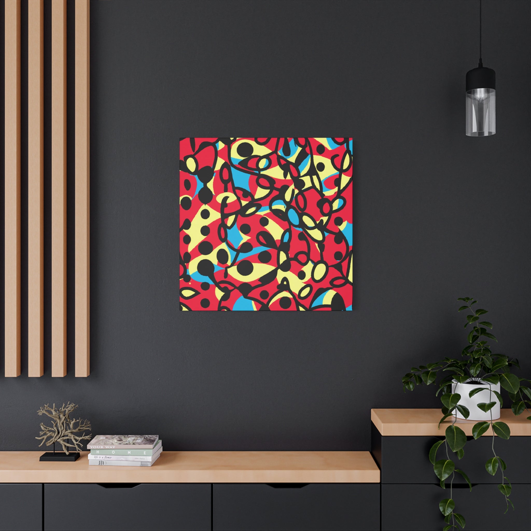Groovy Kaleidoscope - Canvas