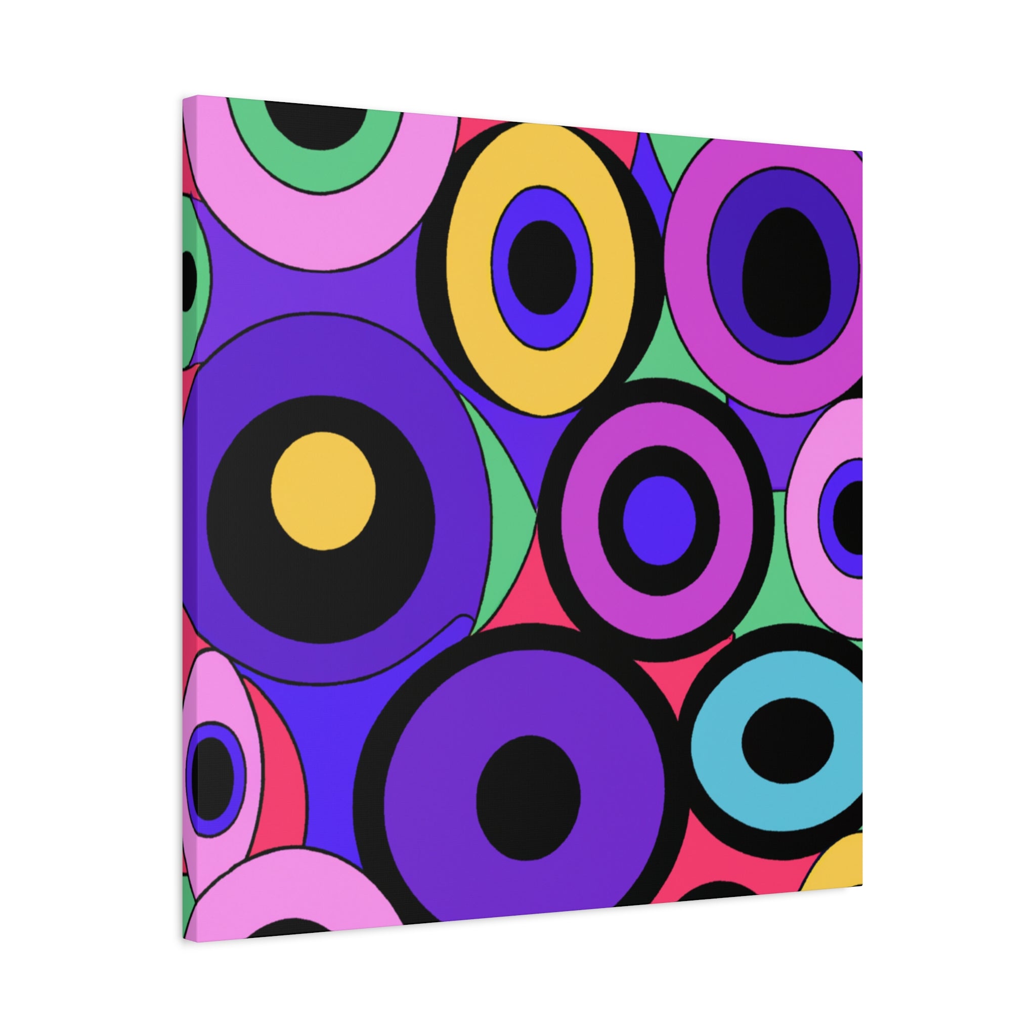 Groovy Kaleidoscope - Canvas