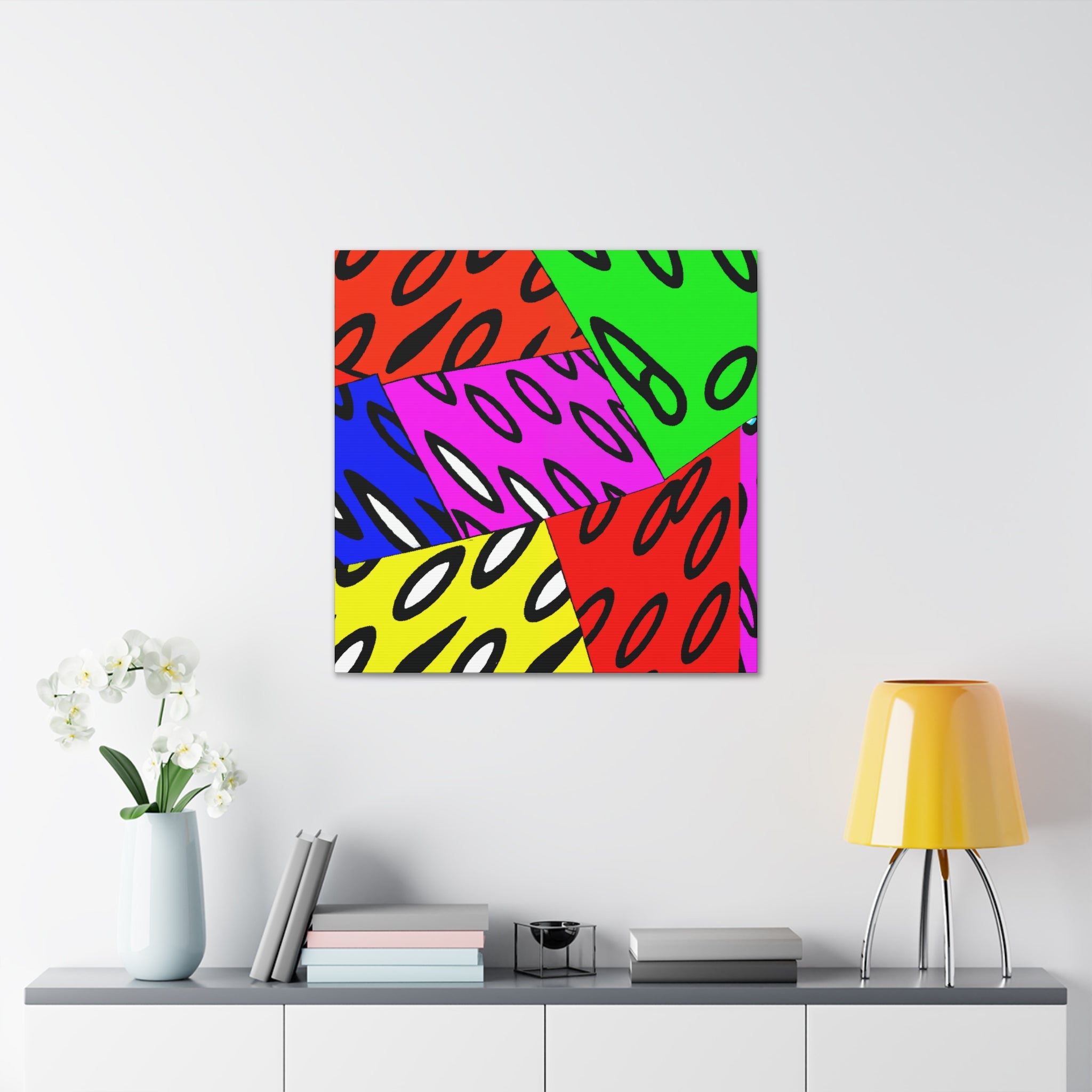 Groovy Kaleidoscope - Canvas