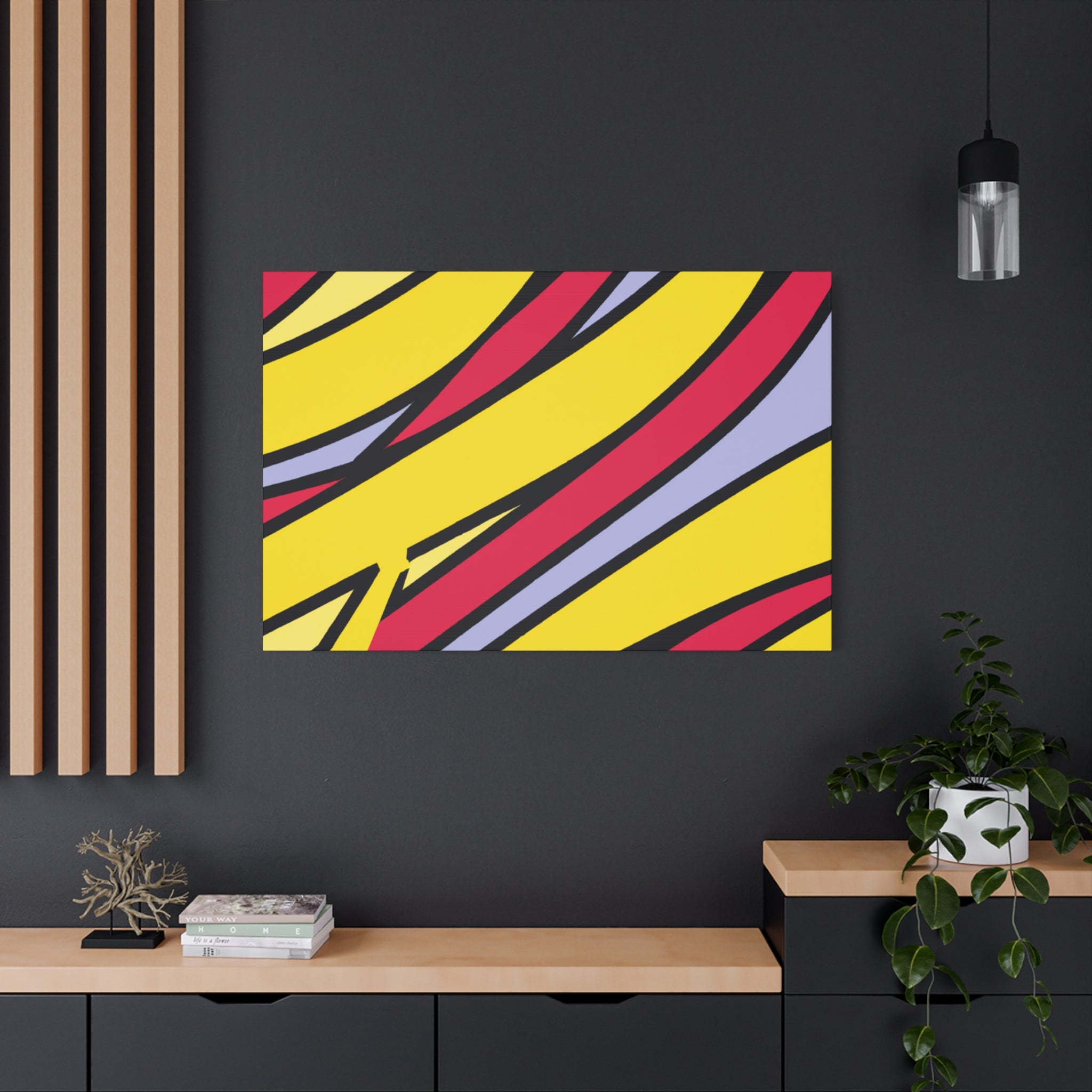 Groovy Kaleidoscope - Canvas