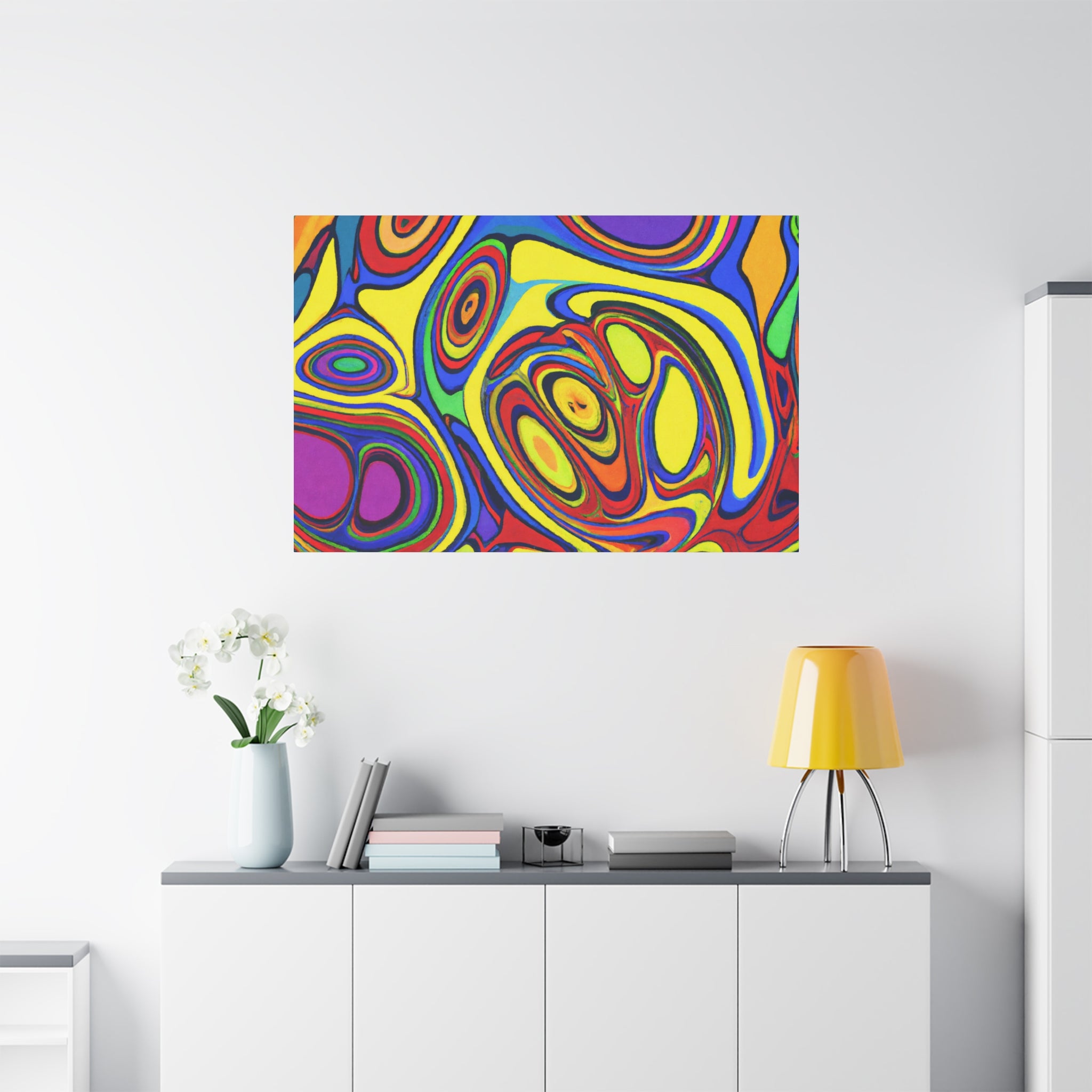 Groovy Whirlwind - Canvas