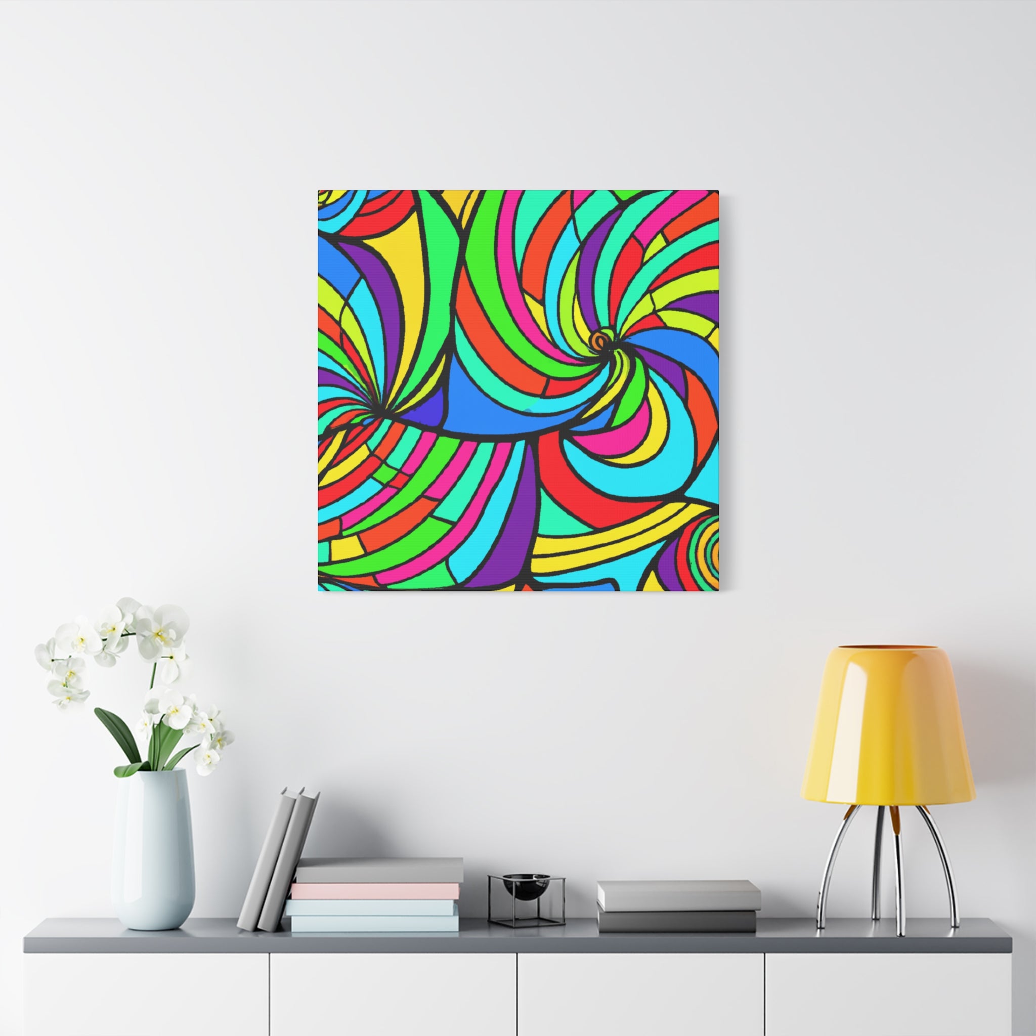 Groovy Spectrum - Canvas