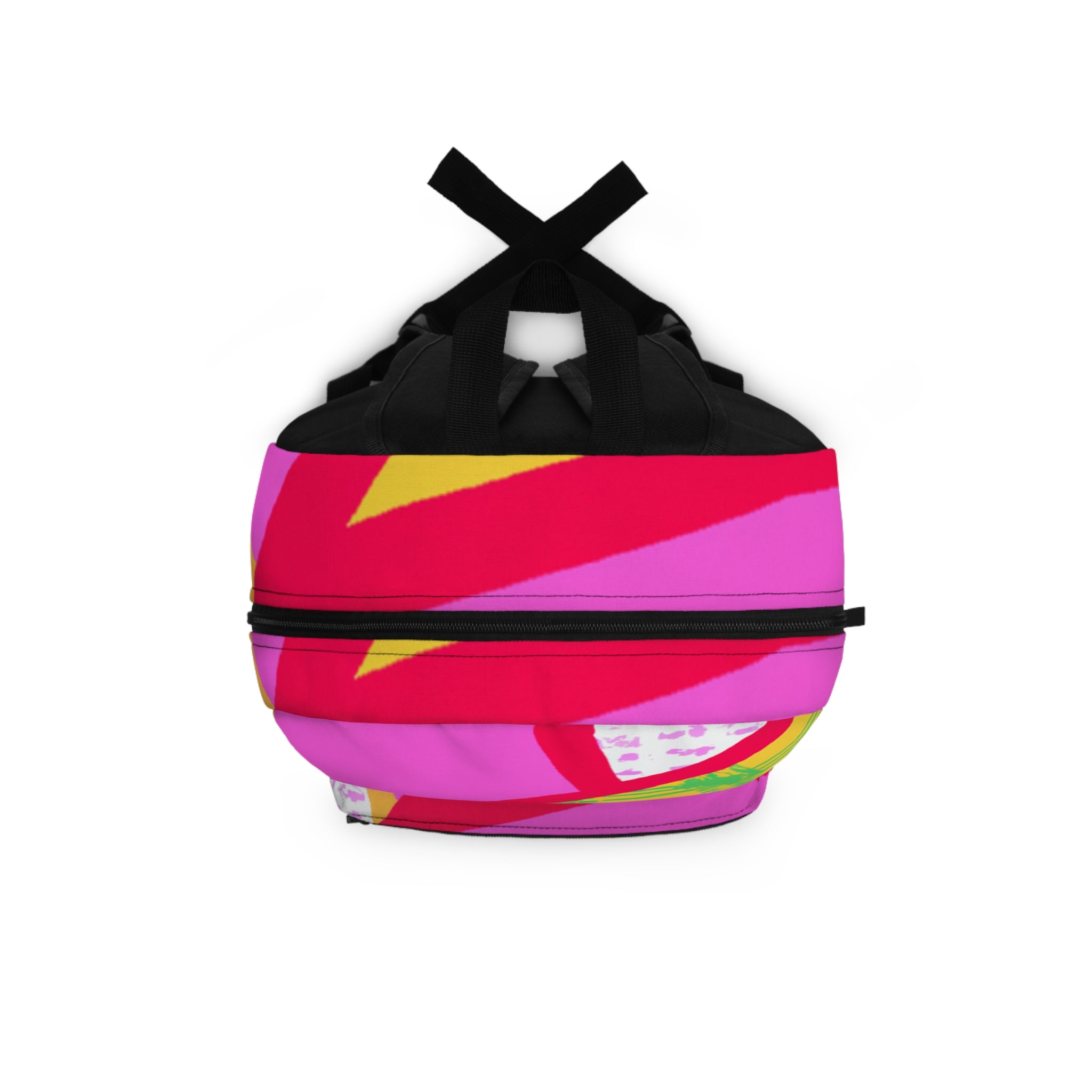 "Groovy Mirage: A Neon Horizon" - Backpack