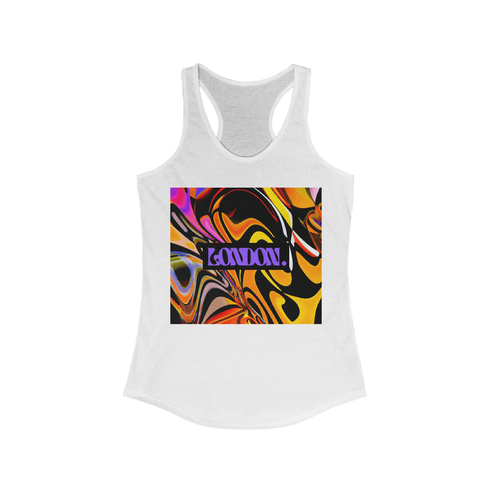"Shagadelic Rainbows" - Racerback Tank Top
