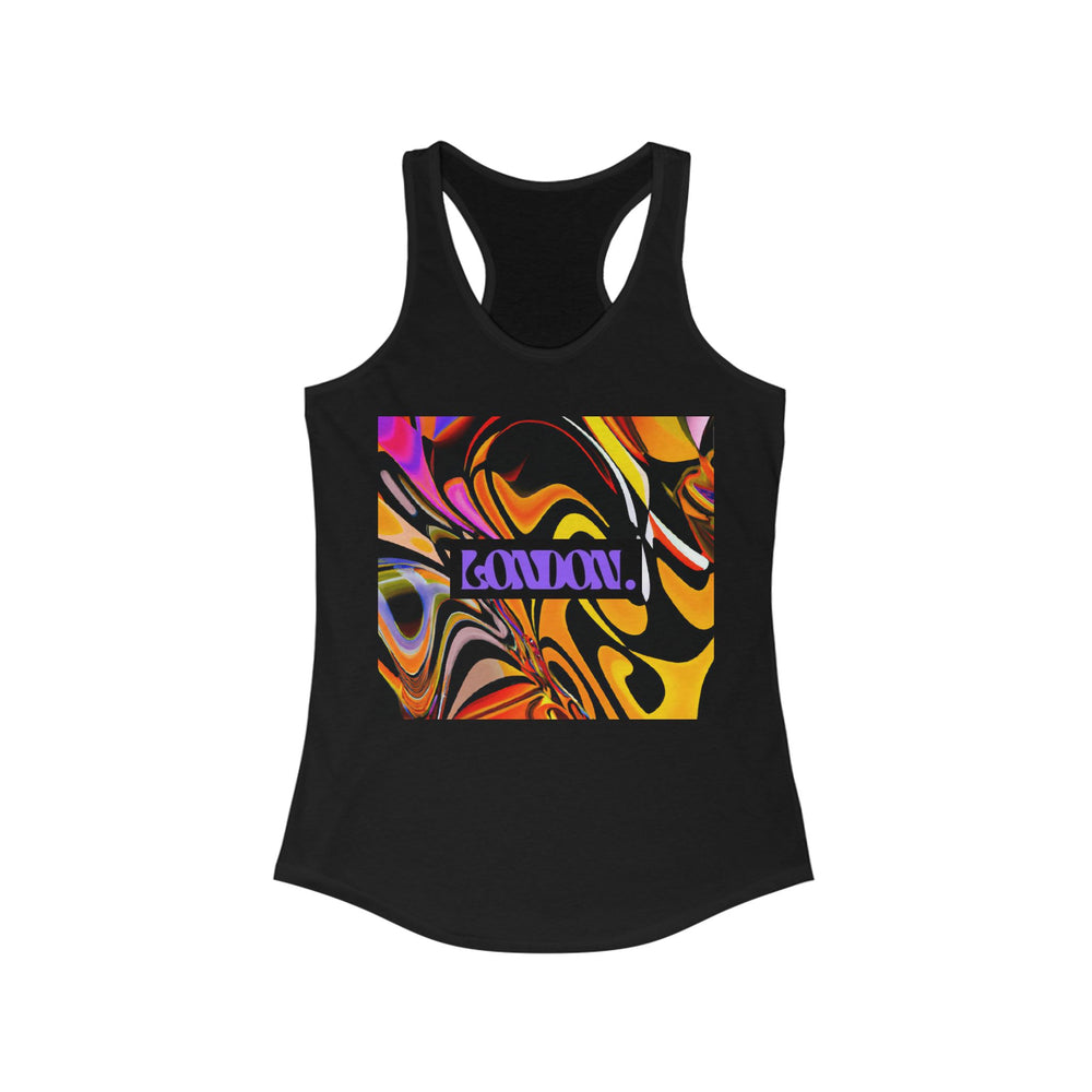 "Shagadelic Rainbows" - Racerback Tank Top