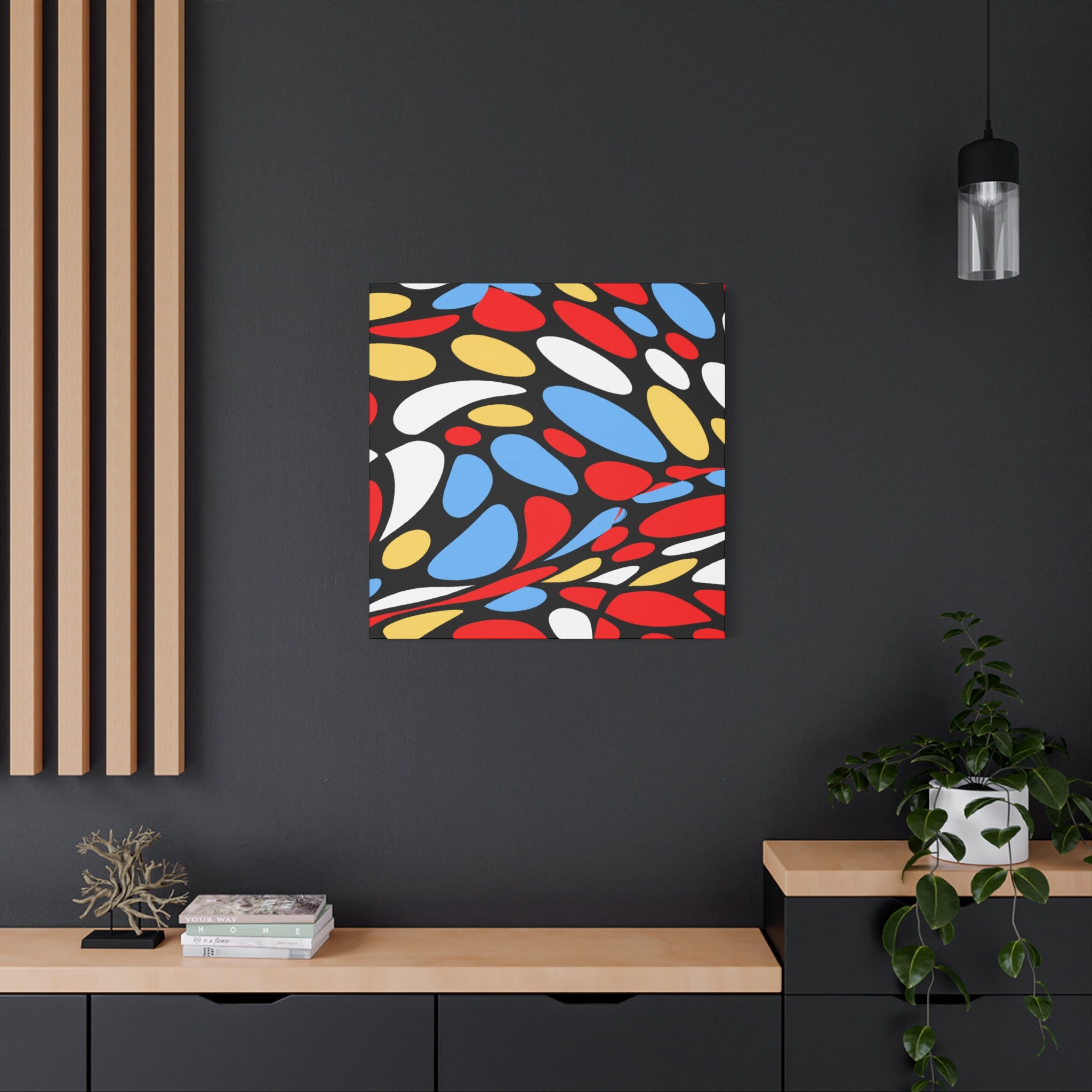 Groovy Kaleidoscope - Canvas