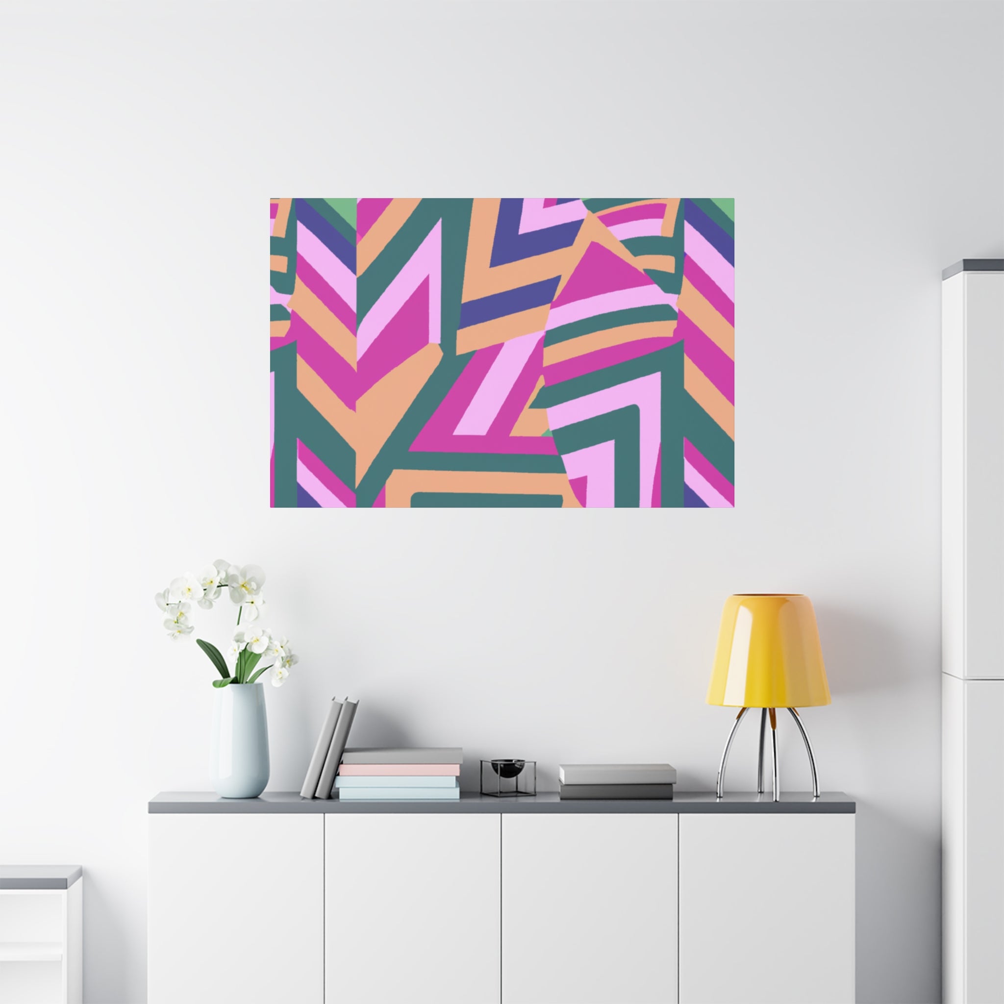 Groovy Kaleidoscope - Canvas