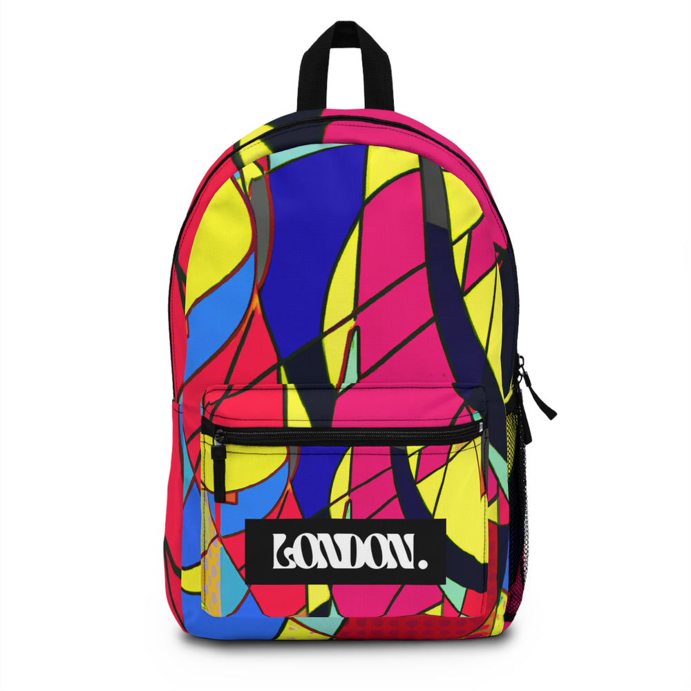 "Hippie Harmony: A Splash of Psychedelic" - Backpack