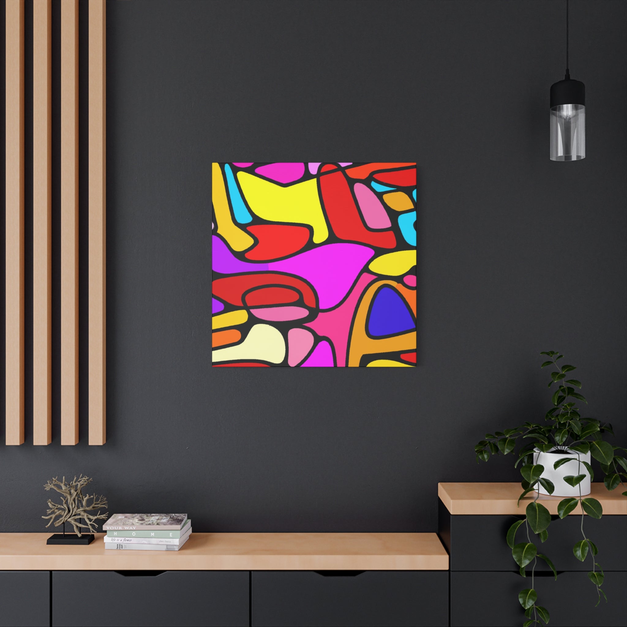 Groovy Kaleidoscope - Canvas