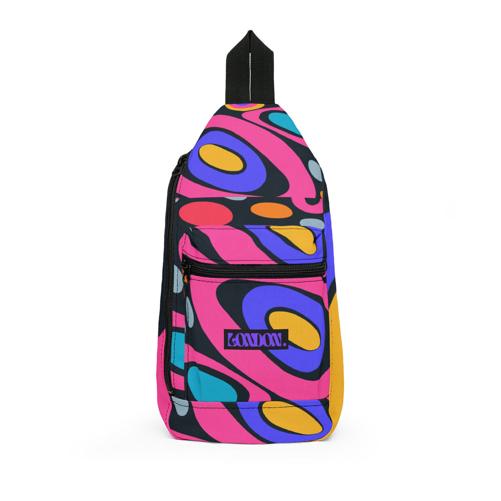 "Hippie Hues: Rad Revival" - Sling Bag