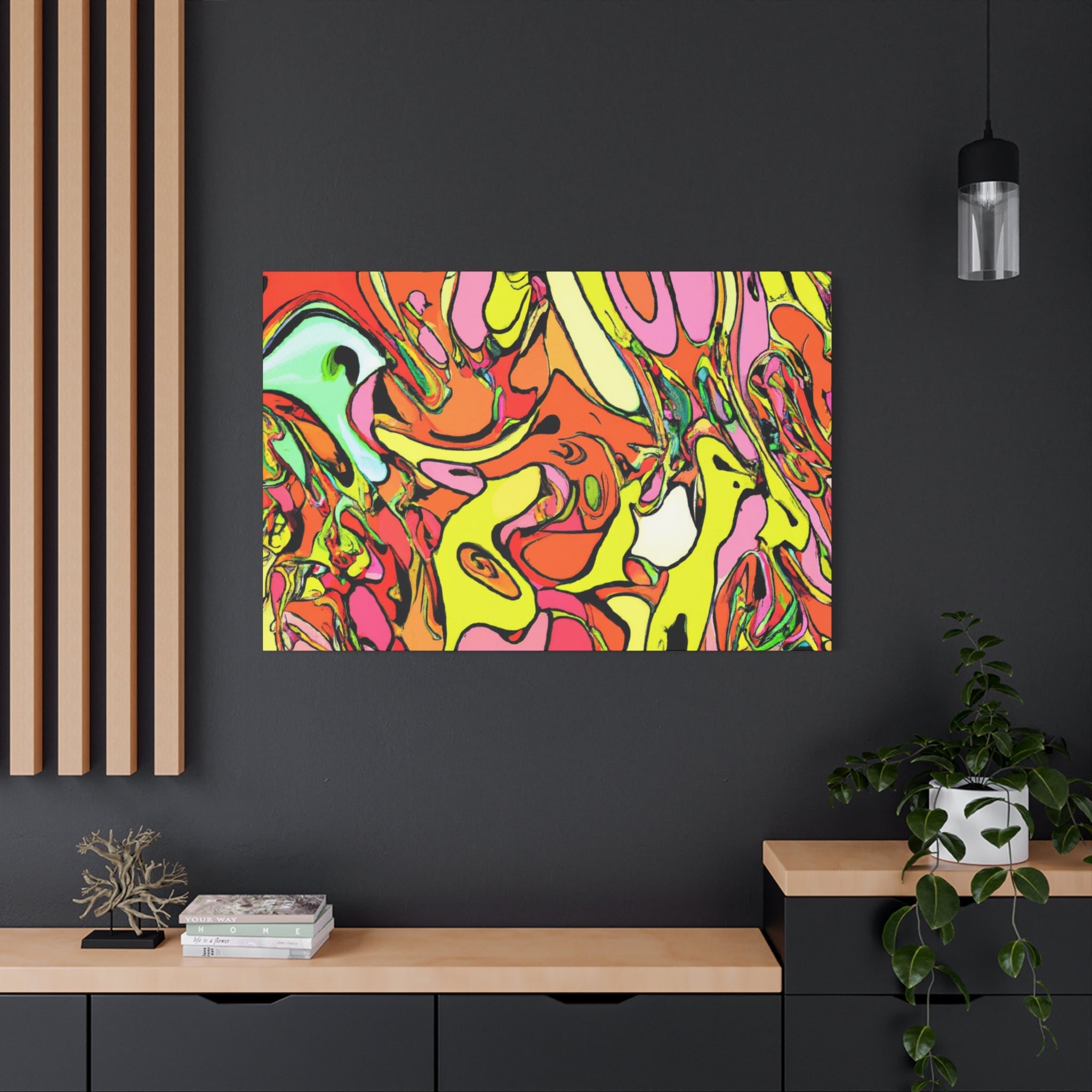 Groovy Spectrum - Canvas