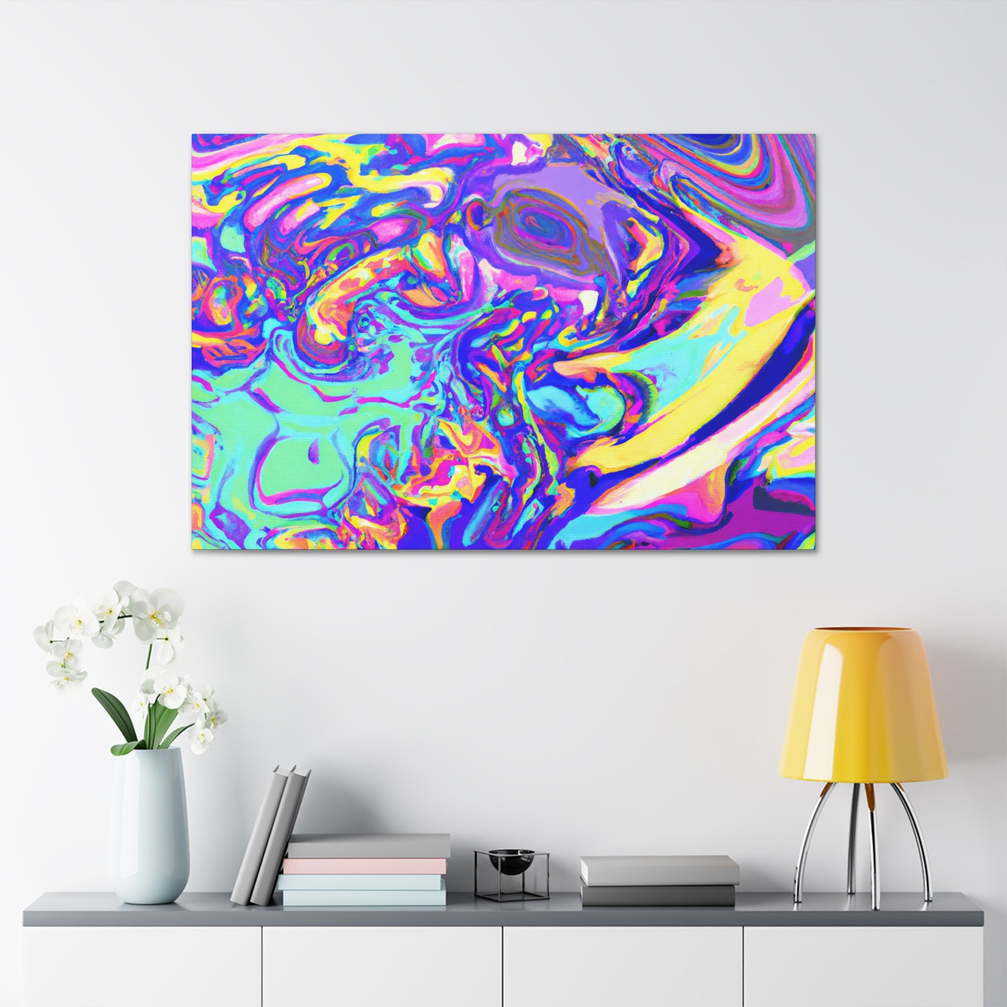 Groovy Kaleidoscope - Canvas