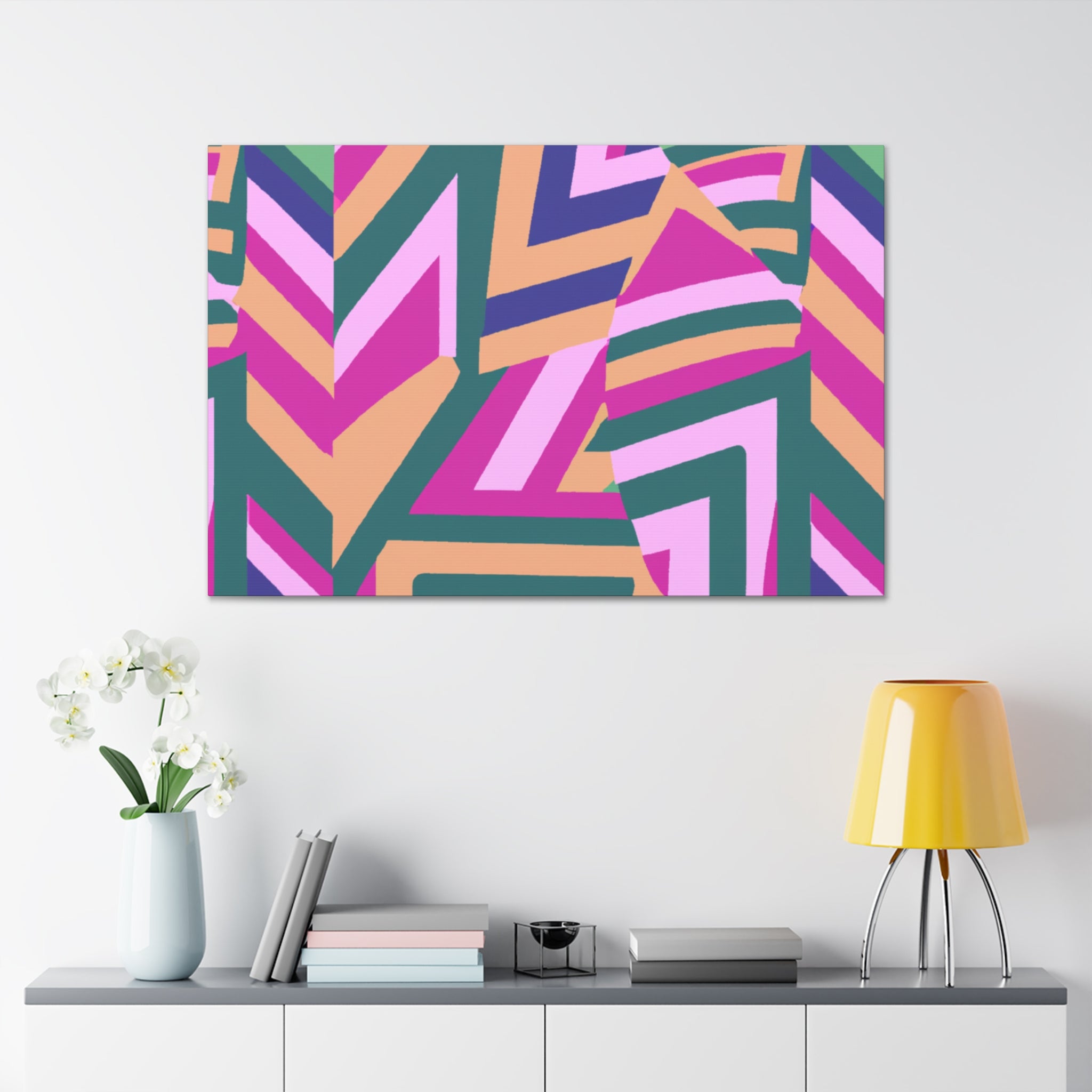 Groovy Kaleidoscope - Canvas