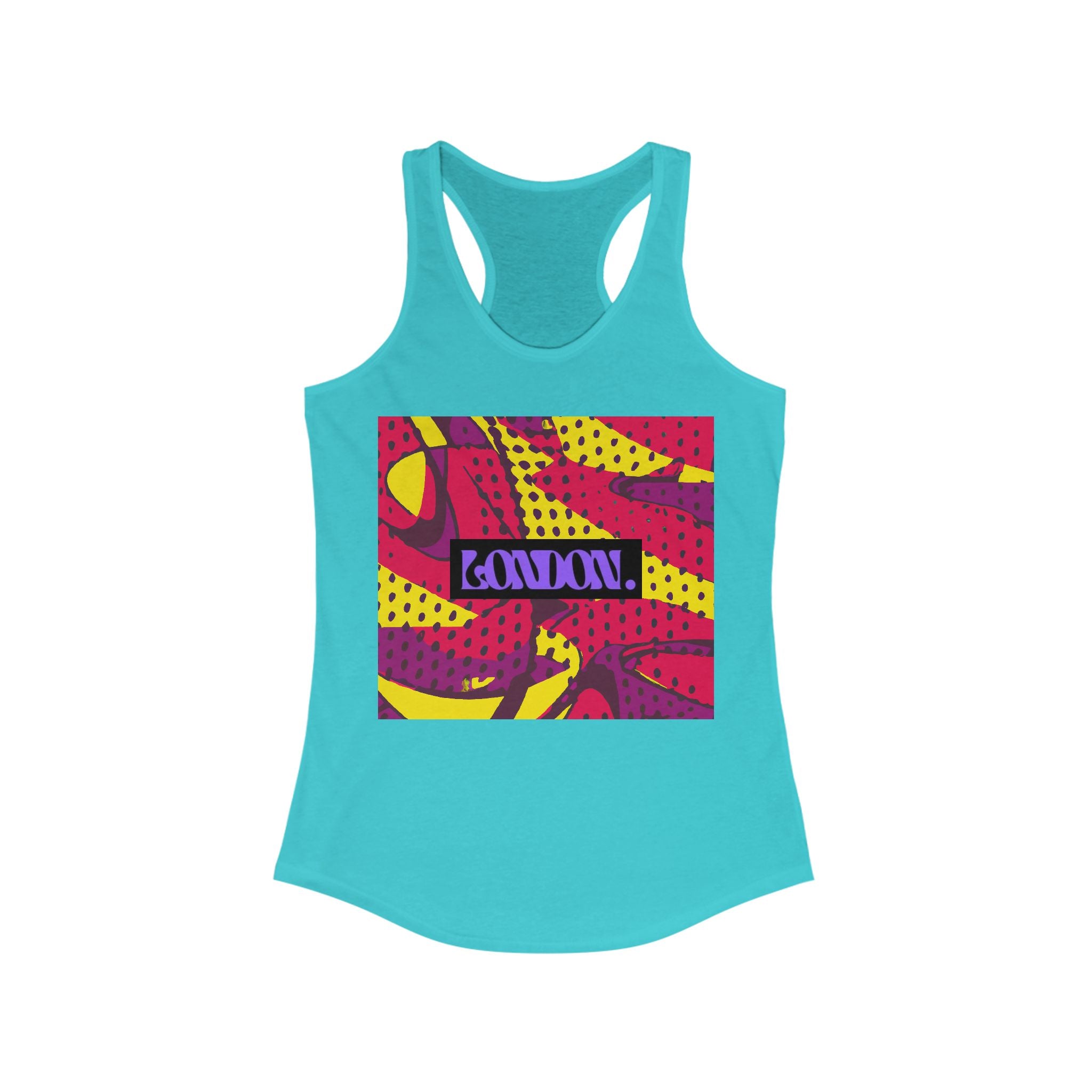 "Velvet Spectrum" - Racerback Tank Top