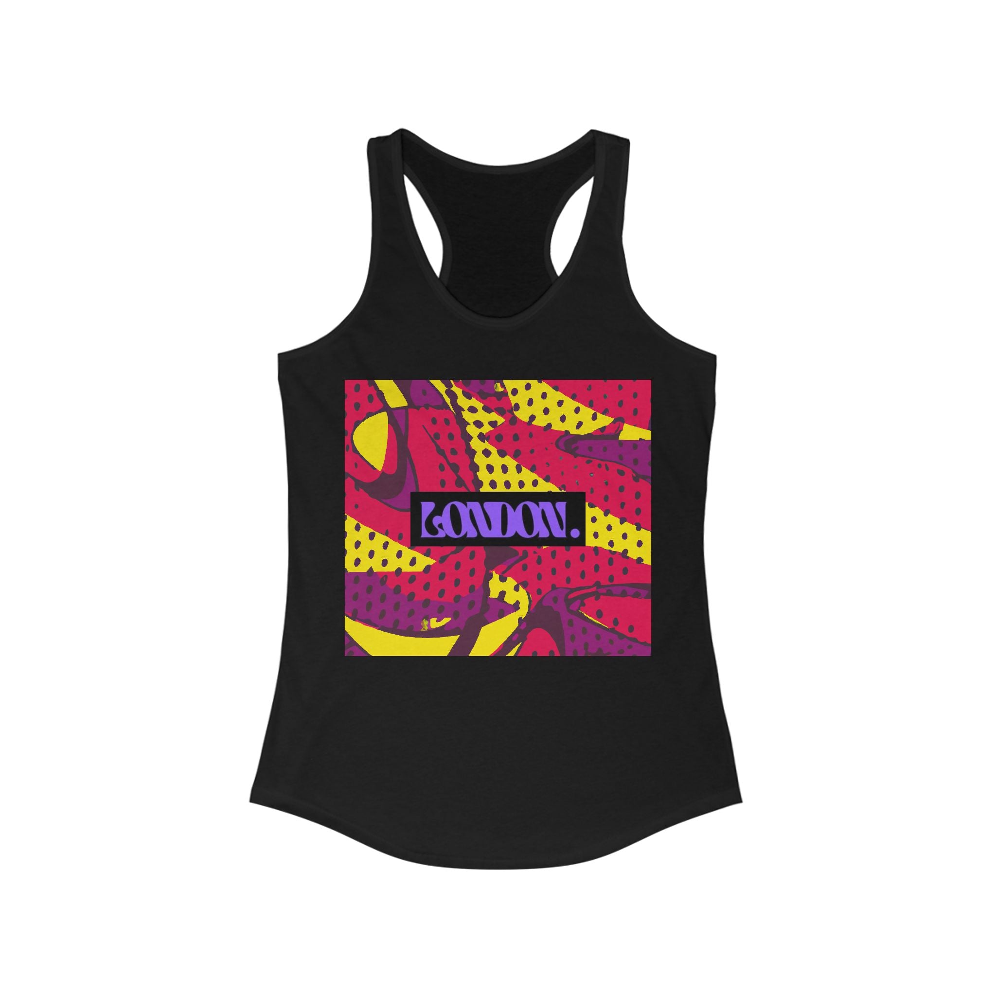 "Velvet Spectrum" - Racerback Tank Top