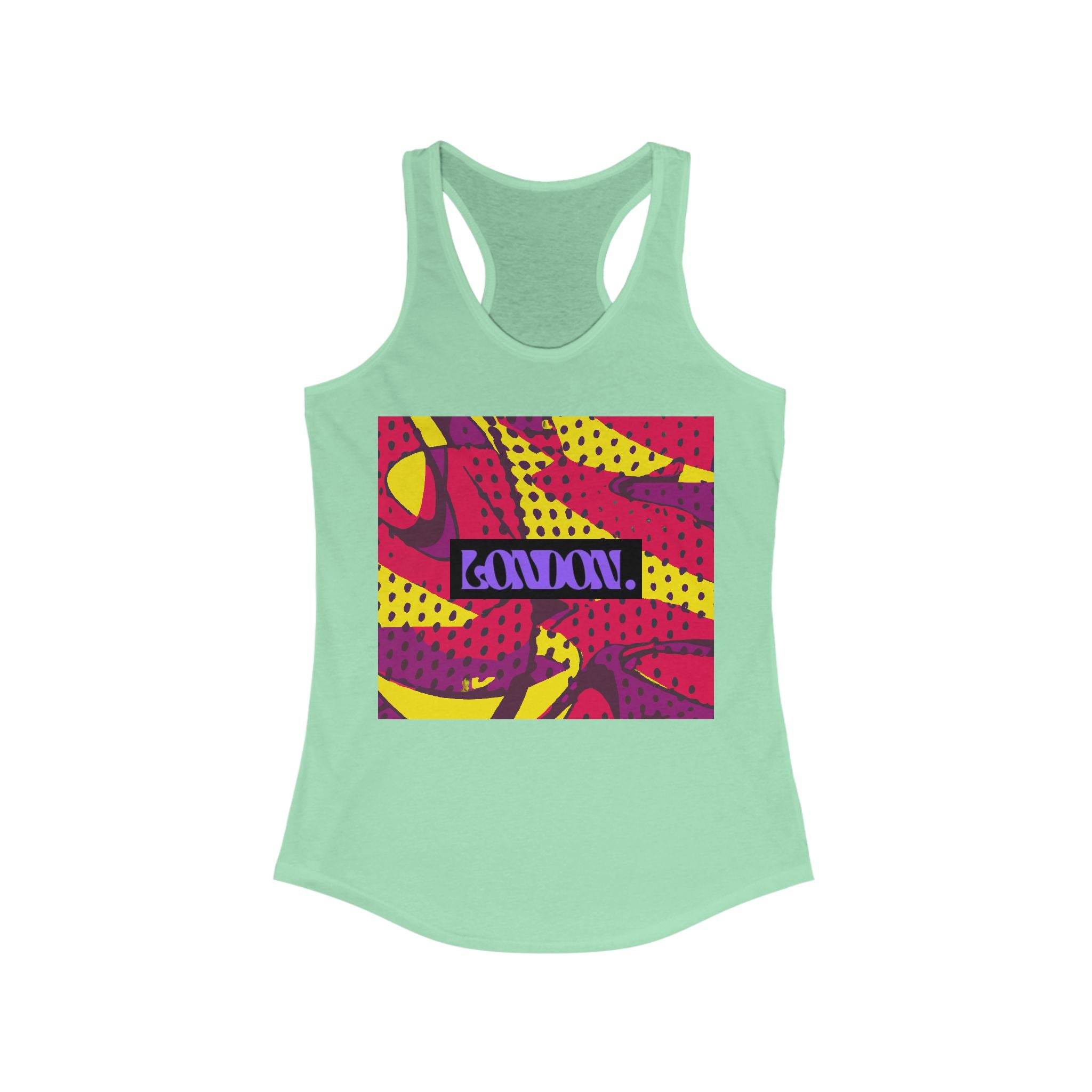 "Velvet Spectrum" - Racerback Tank Top