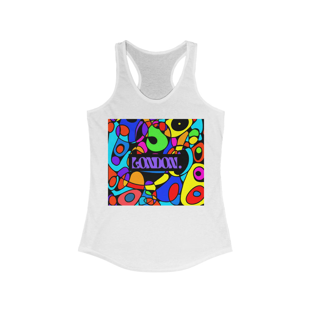 "Daisy Delirium" - Racerback Tank Top