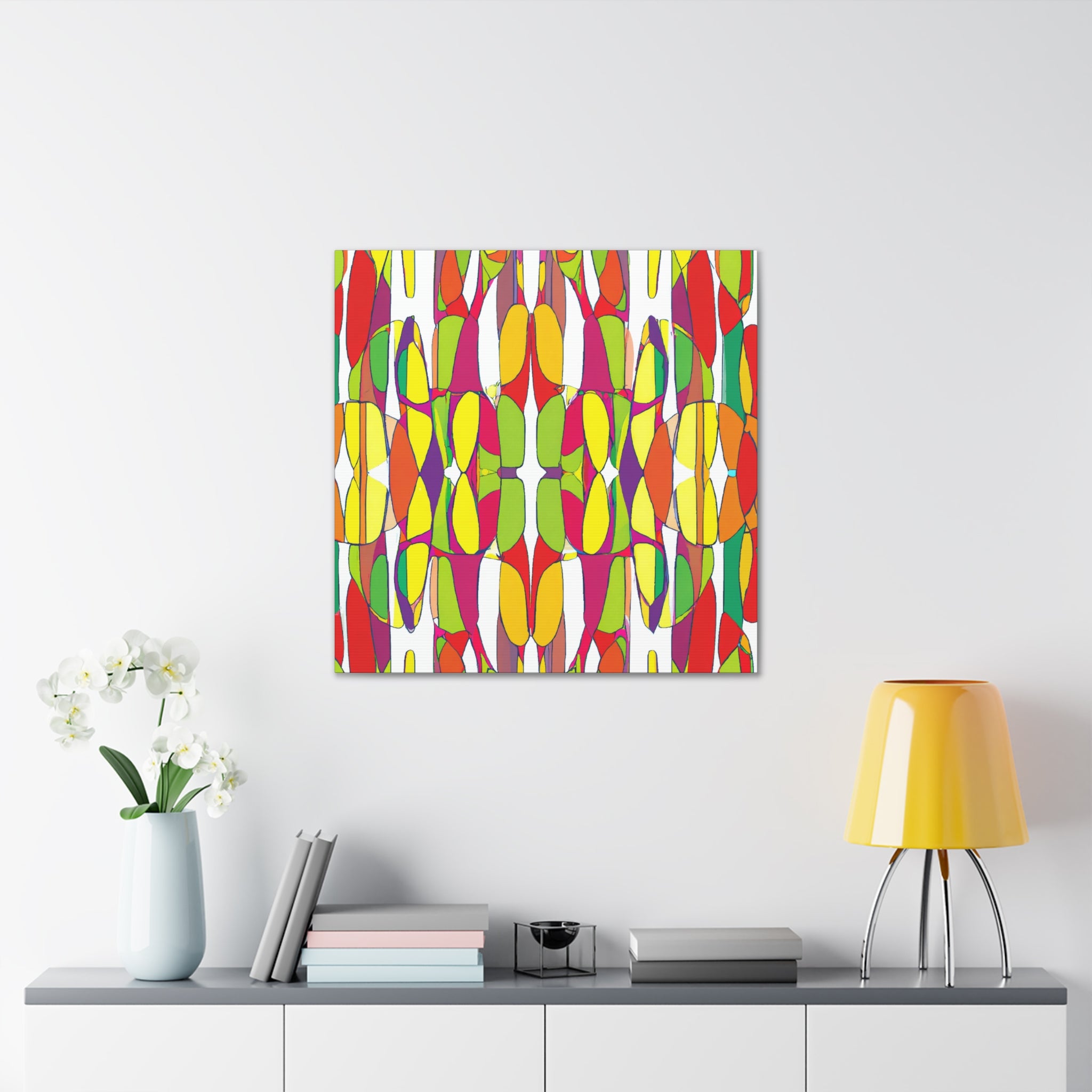 Groovy Kaleidoscope - Canvas